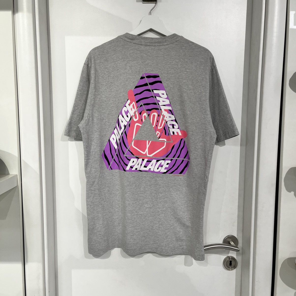 Palace Palace Tri-Zooted Shakka Tee Grey Marl Size US L / EU 52-54 / 3 - 2 Thumbnail