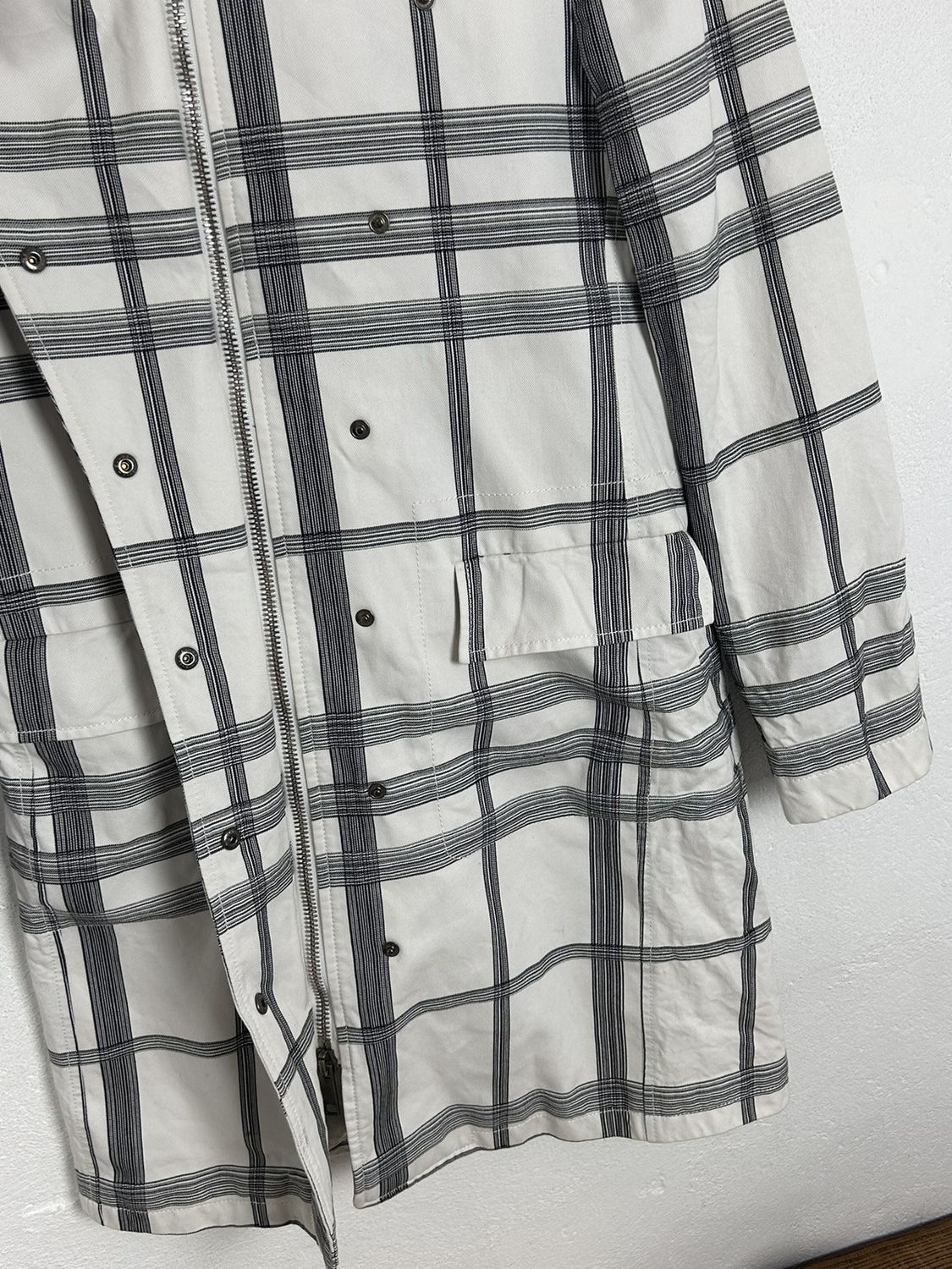 Burberry Burberry London Vintage Allover Check Trench Coat Size S / US 4 / IT 40 - 7 Thumbnail