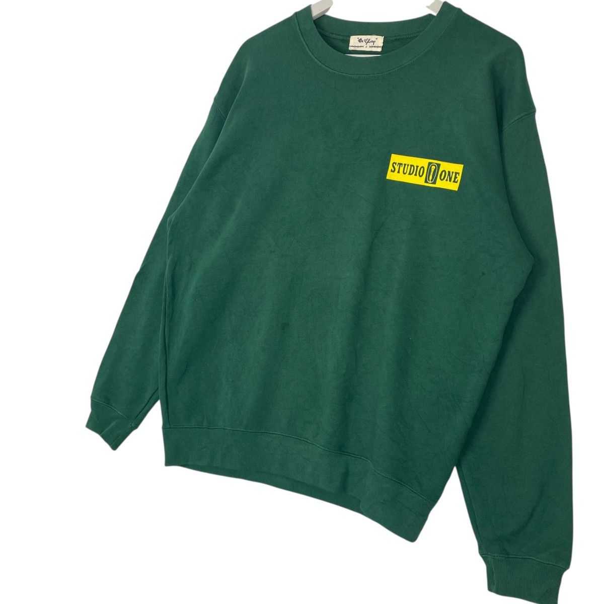 Other Vintage StudioOne Sweatshirt Green Pullover Jumper Size L Size US L / EU 52-54 / 3 - 2 Thumbnail