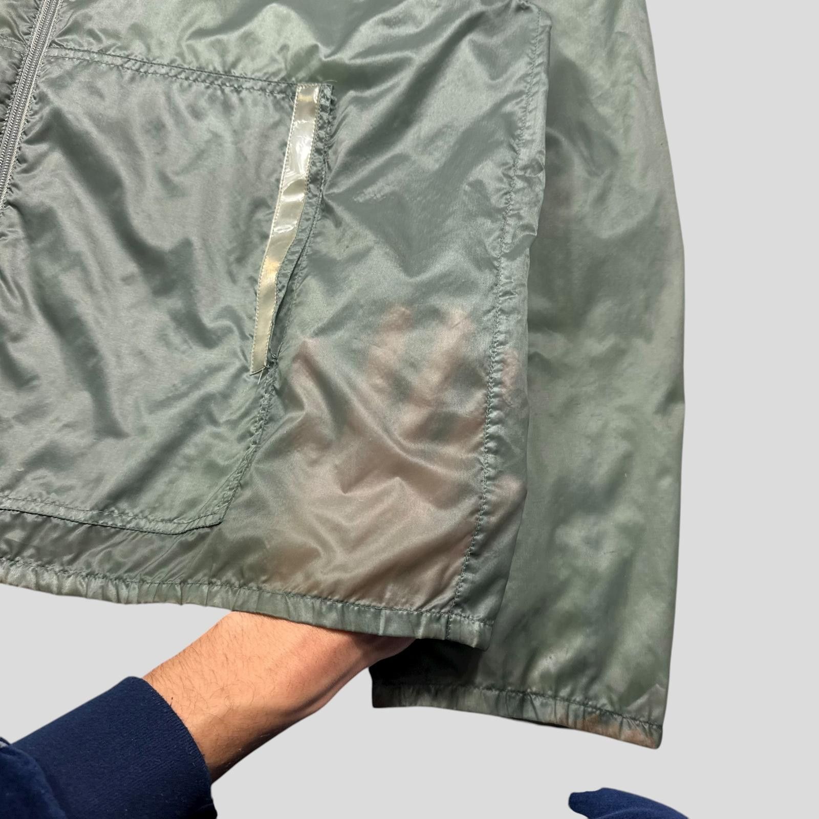 Prada Prada Sport SS00 Transparent Nylon Reflective Jacket - IT50 Size US L / EU 52-54 / 3 - 8 Thumbnail