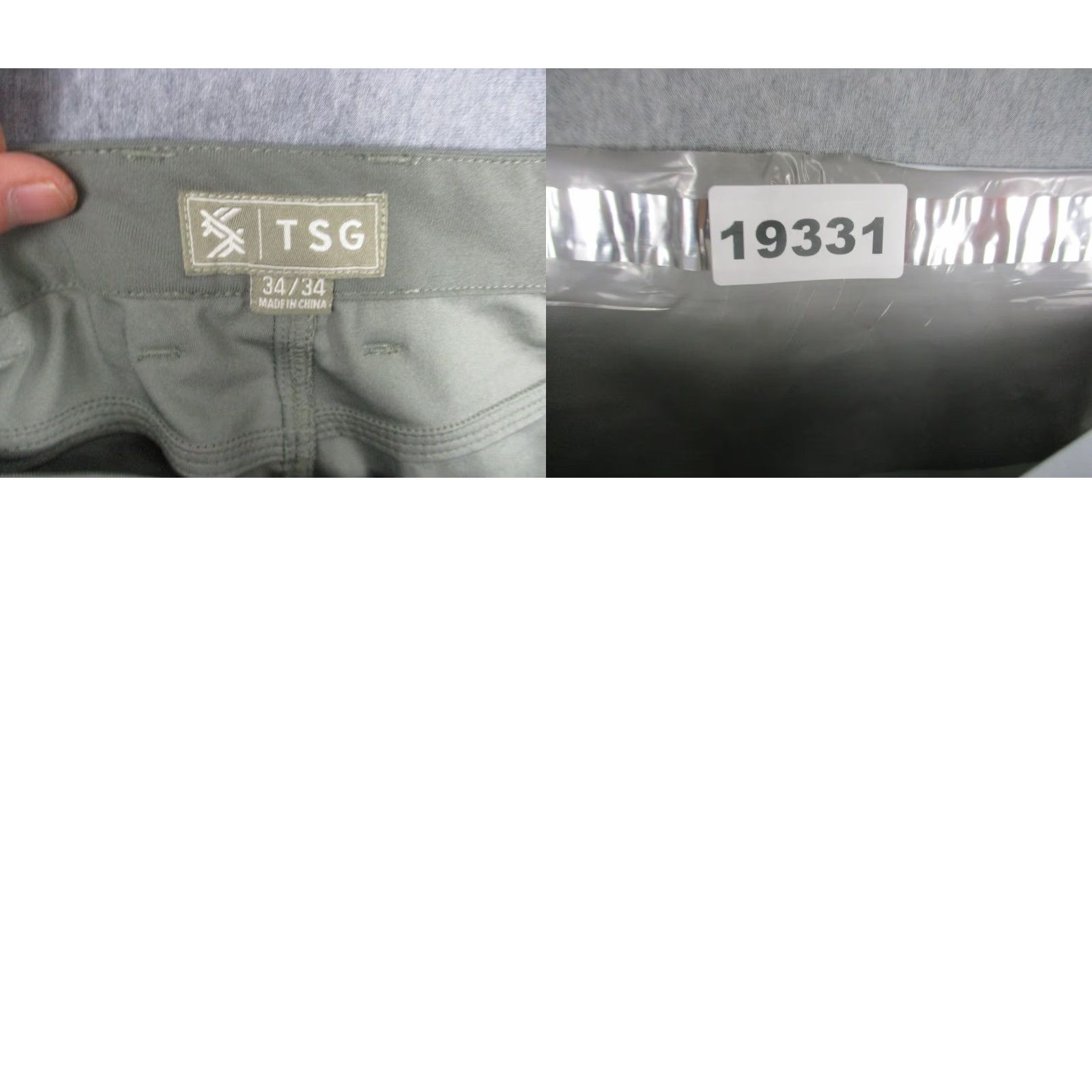 Vintage TSG Pants Mens 34x32 Green Microfiber Lined Straight Leg 5 Pocket Casual Size US 34 / EU 50 - 9 Thumbnail
