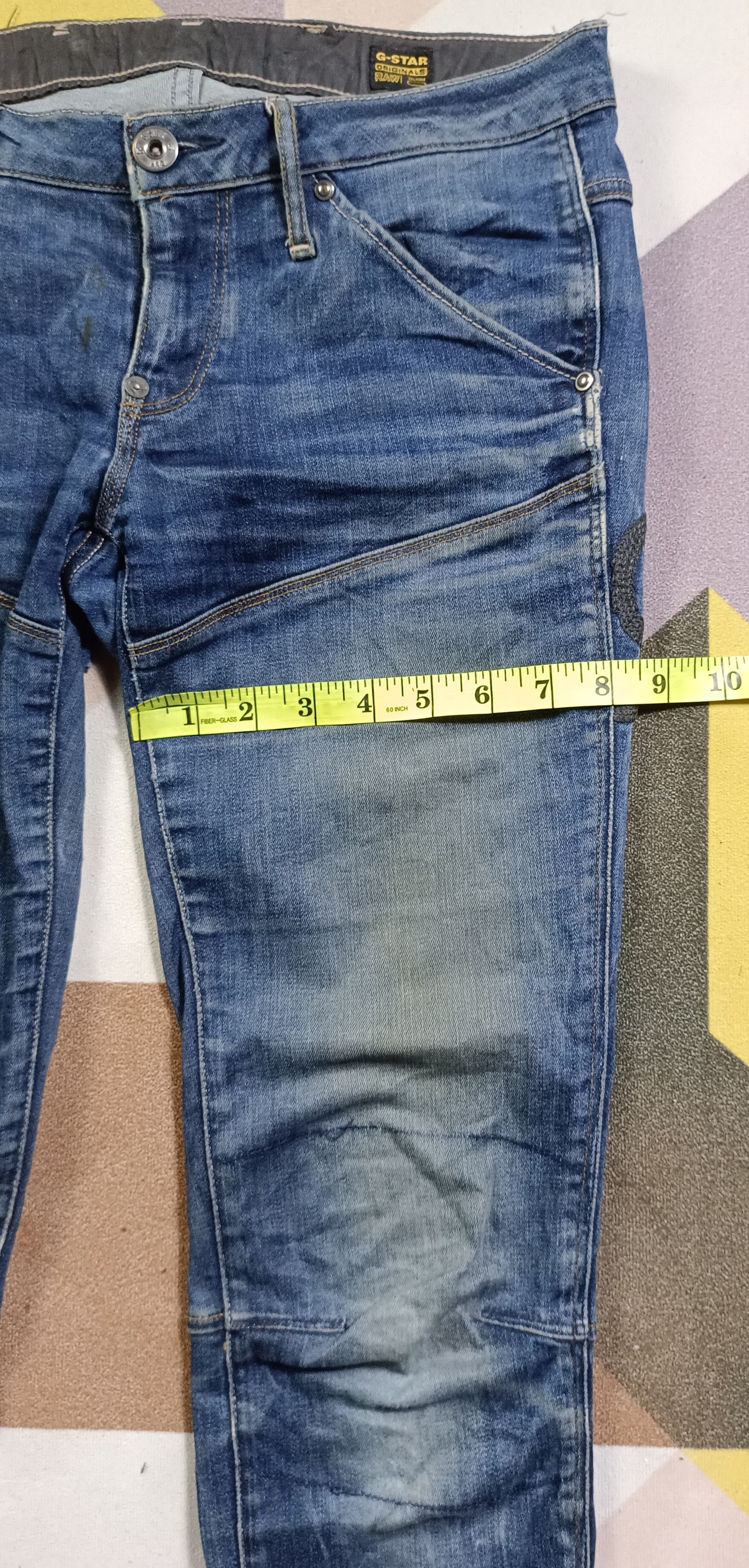 G-Star G Star RAW Embroidered 96 Denim Size US 30 / EU 46 - 16 Thumbnail
