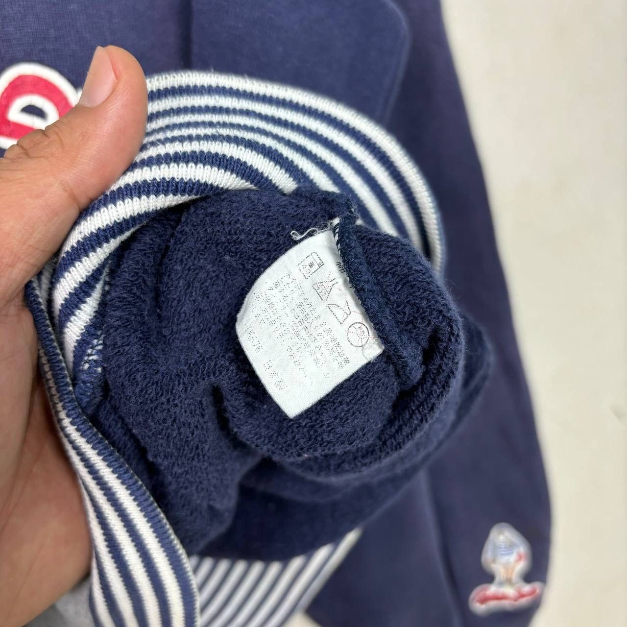 Japanese Brand Vtg 90s Captain Santa Sports Club Sweatshirt M Navy Faded Size US M / EU 48-50 / 2 - 10 Thumbnail