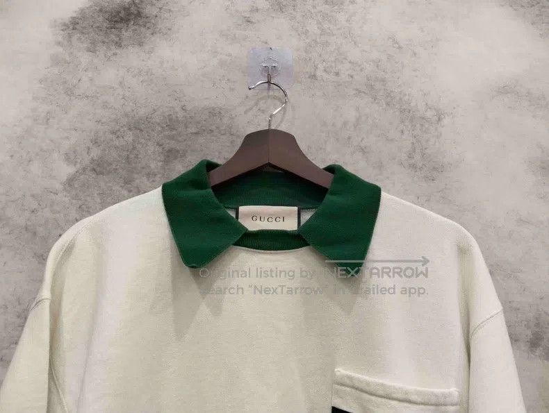 Gucci Gucci Letter contrast colour straight loose long-sleeved P Size US M / EU 48-50 / 2 - 6 Thumbnail