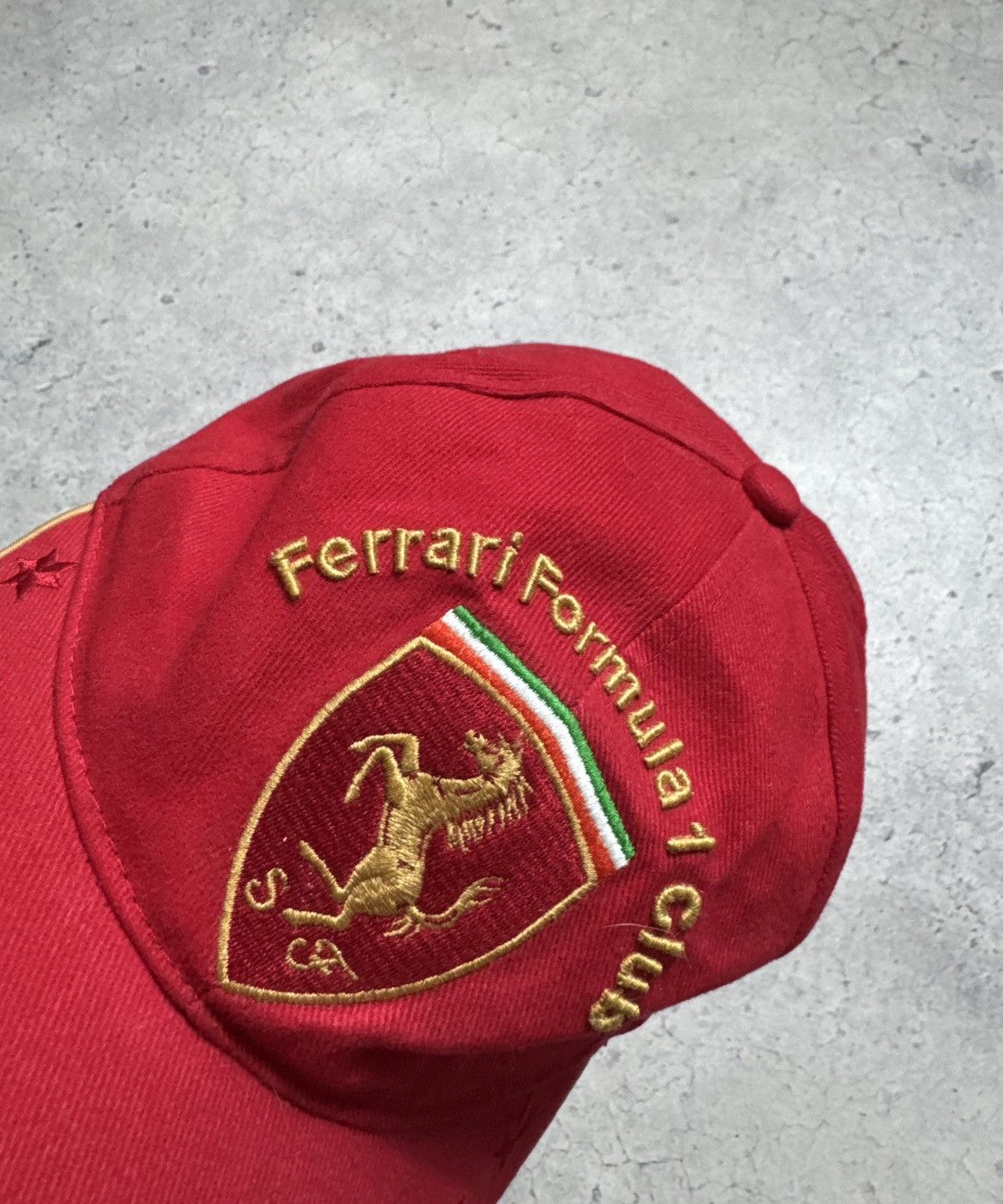 Ferrari Ferrari Formula 1 Club 2008 Racing Cap Rare Vintage Size ONE SIZE - 2 Thumbnail