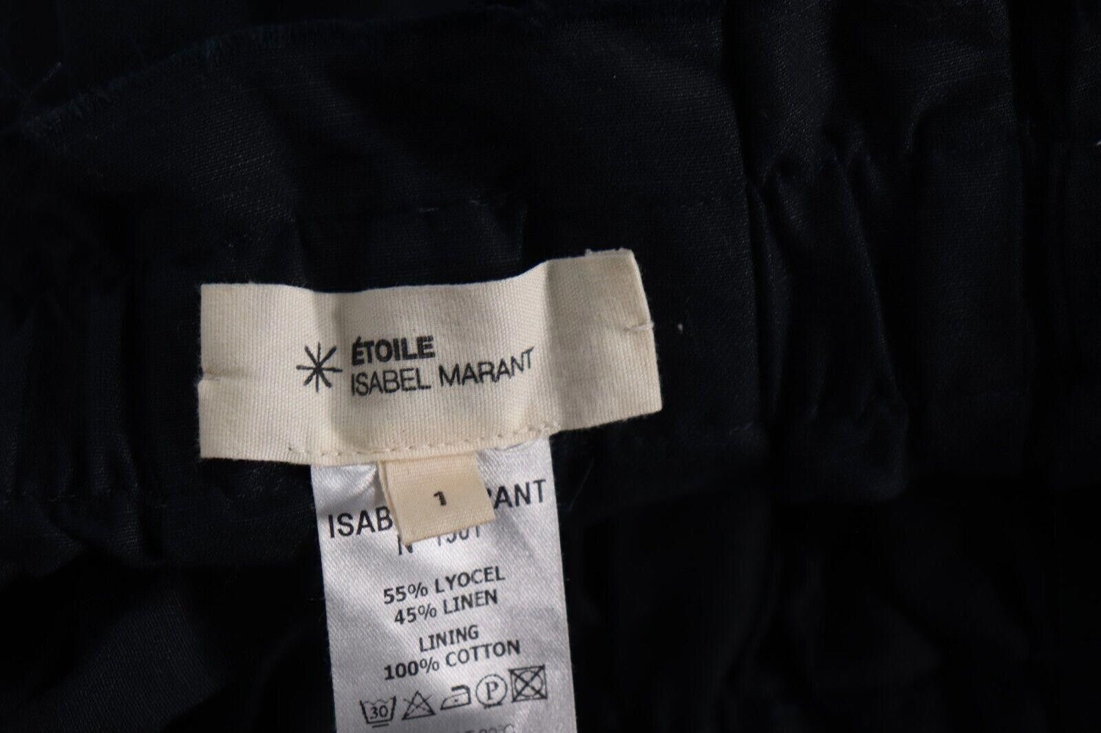 Isabel Marant Etoile Etoile Isabel Marant US4 Blue Denim Pleat Circle Mini Skirt Size 27" / US 4 / IT 40 - 3 Thumbnail