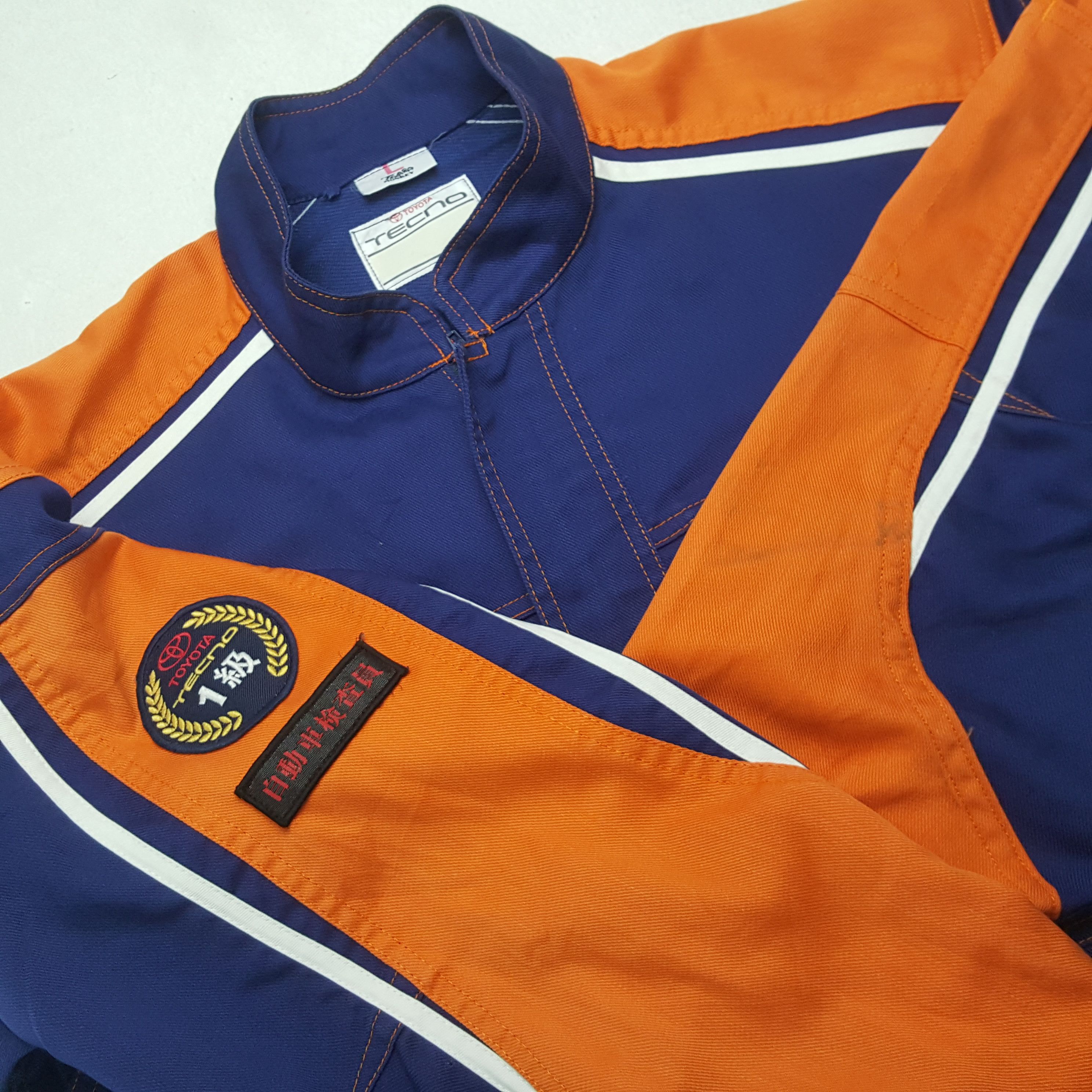 Japanese Brand Vintage Vista Tecno TRD Toyota Racing Coverall RR16 Size US M / EU 48-50 / 2 - 12 Thumbnail