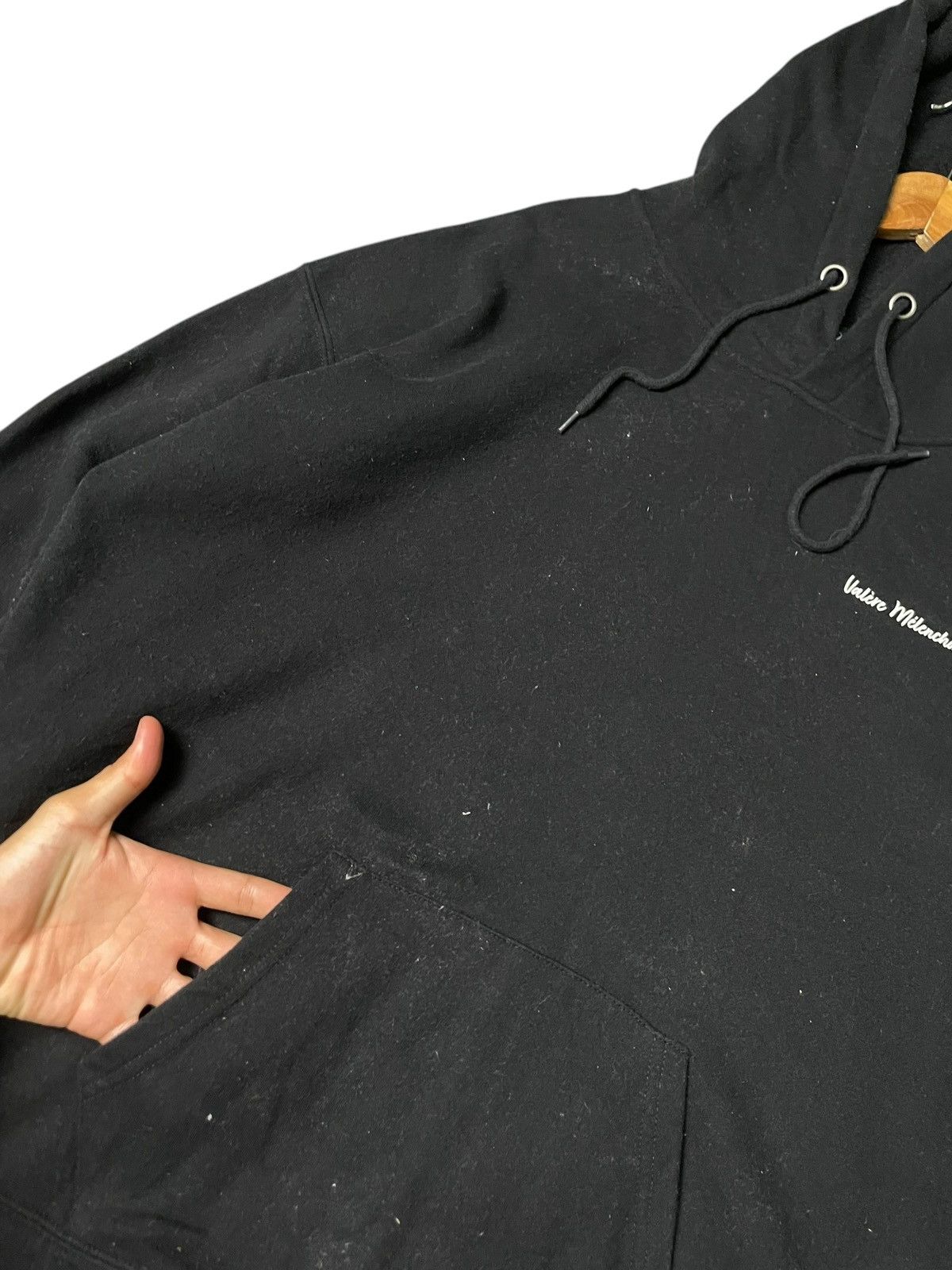 Japanese Brand × Seditionaries × Vintage UNRELAXING Rose BackPrint Pullover Hoodie (80) Size US L / EU 52-54 / 3 - 6 Thumbnail