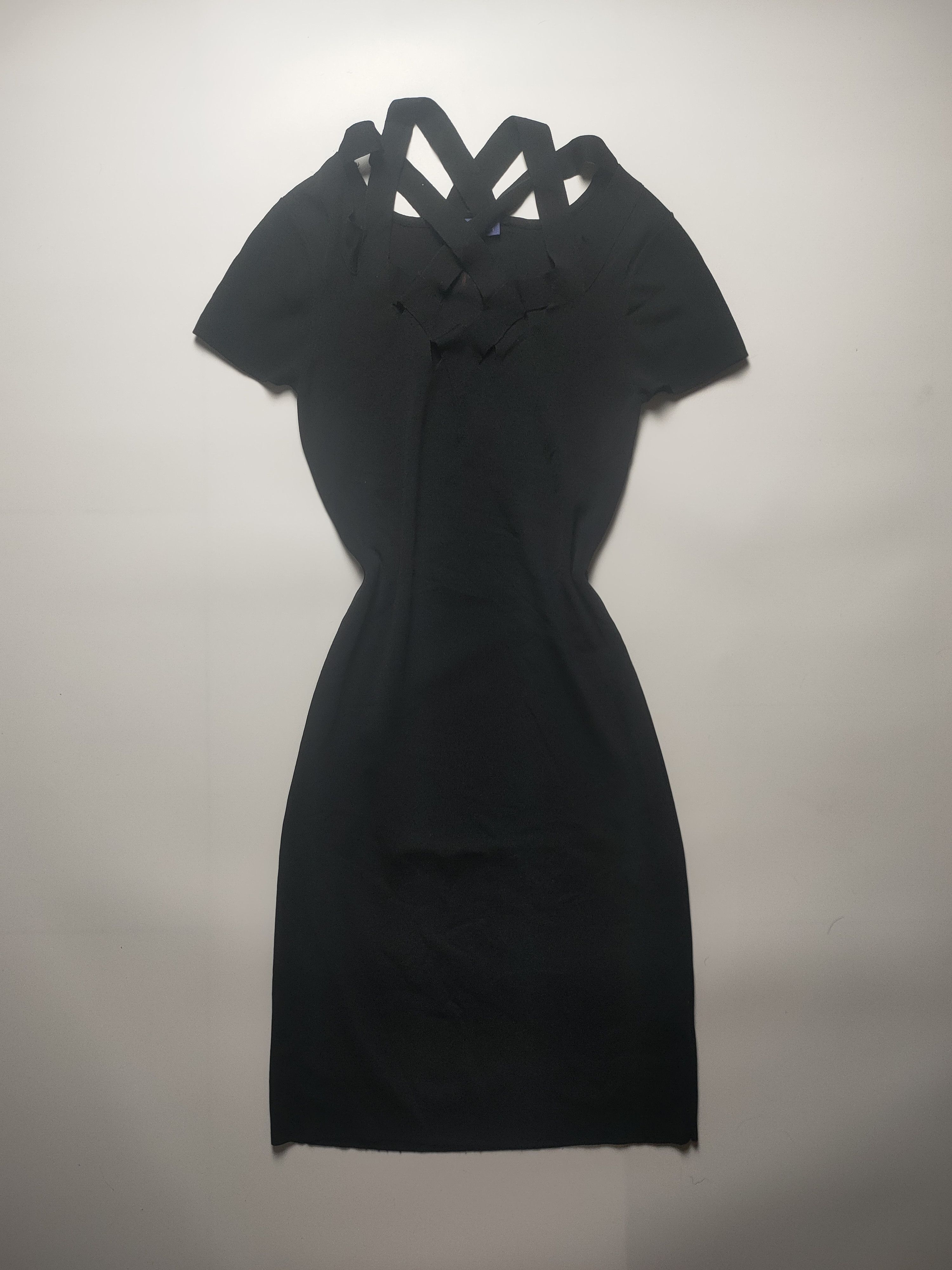 Vivienne Tam Y2K Black Cutout Dress