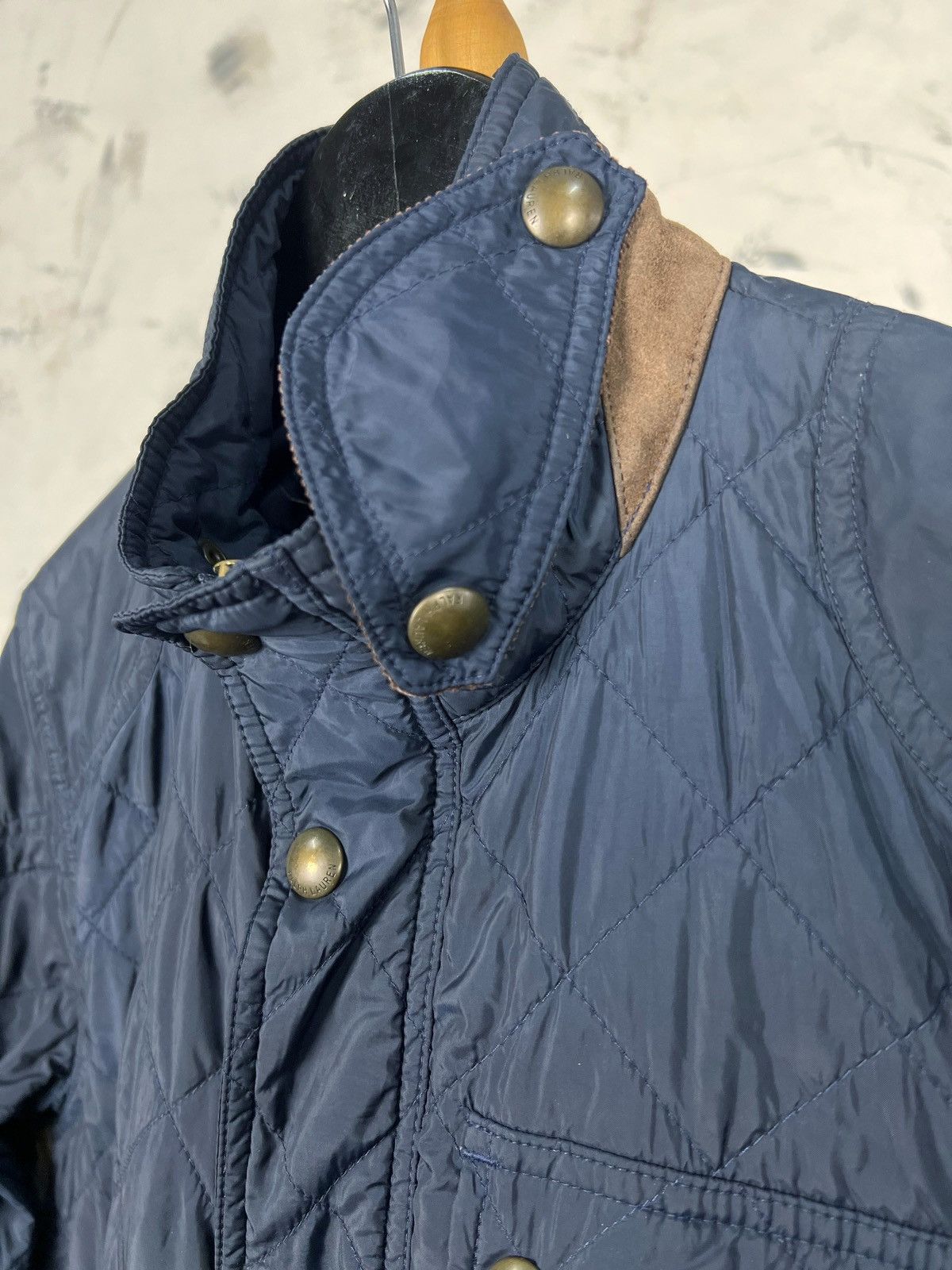 Ralph Lauren Polo Ralph Lauren Sport Blue Quilted Jacket Size L - XL Size XL / US 12-14 / IT 48-50 - 6 Thumbnail