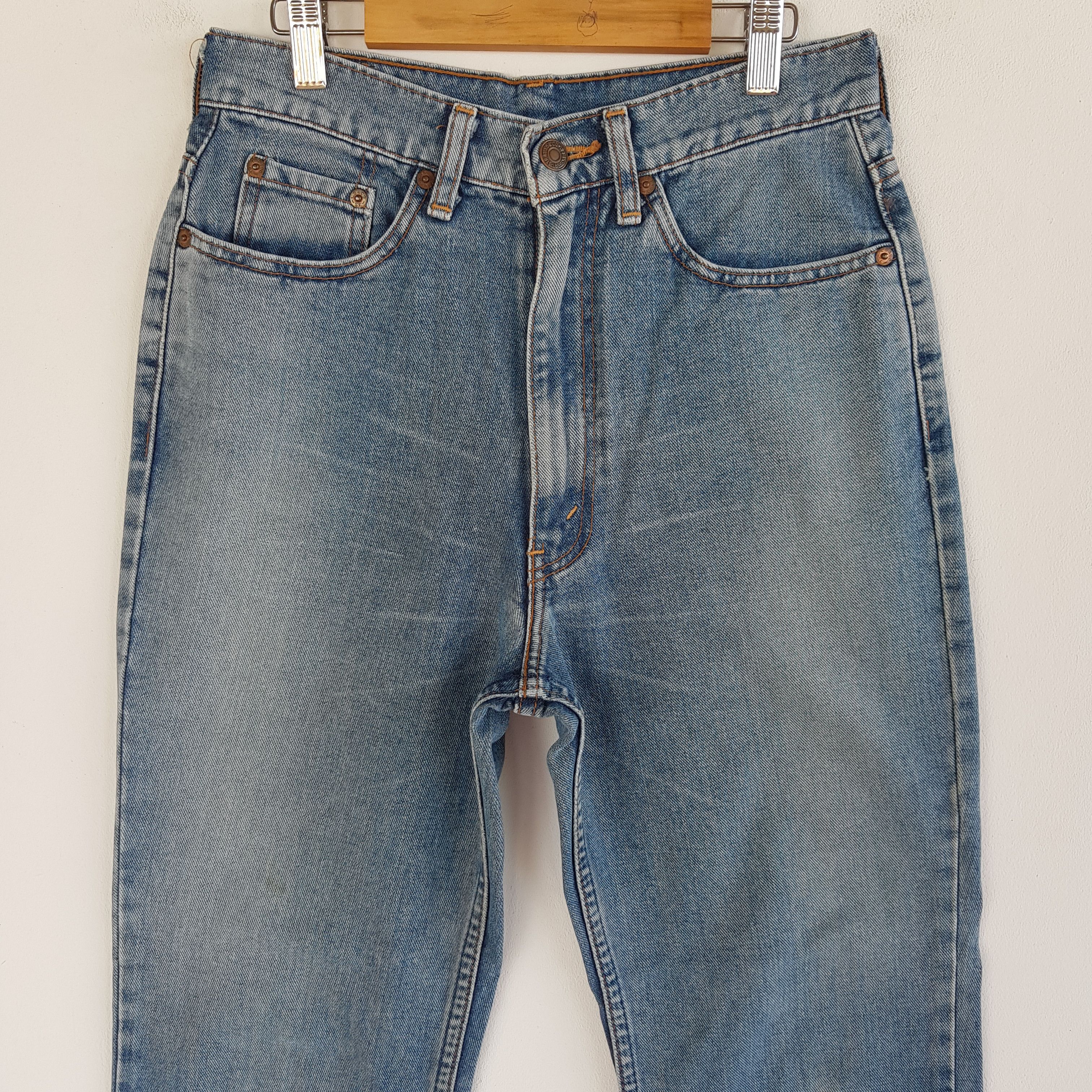 Levi's × Vintage Vintage Levis Jeans Flare Levis 517 Denim Boot Cut Pants Size 26" / US 2 / IT 38 - 3 Thumbnail