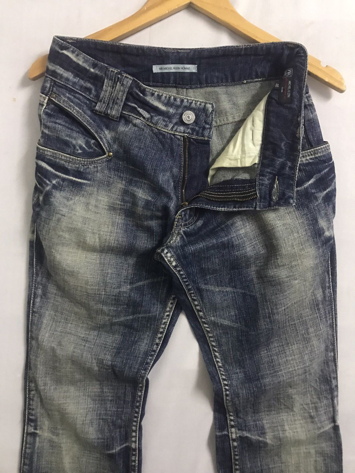 14th Addiction 🔸MK MICHAEL KLEIN HOMME- Flare Jeans🔸 Size US 28 / EU 44 - 7 Thumbnail