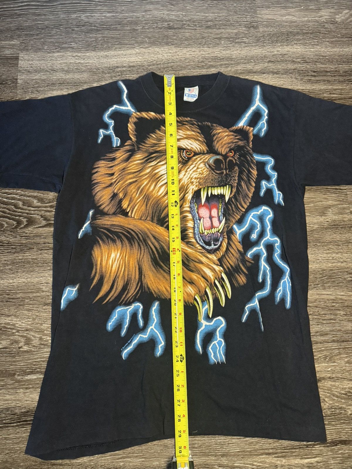 Vintage American Thunder Vintage T-Shirt Size US L / EU 52-54 / 3 - 4 Thumbnail