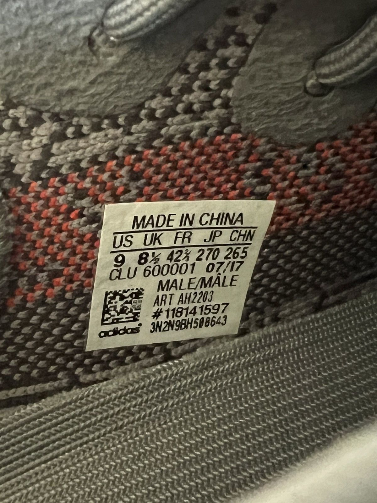 Yeezy Yeezy Boost 350 V2 Grey Size US 9 / EU 42 - 7 Thumbnail