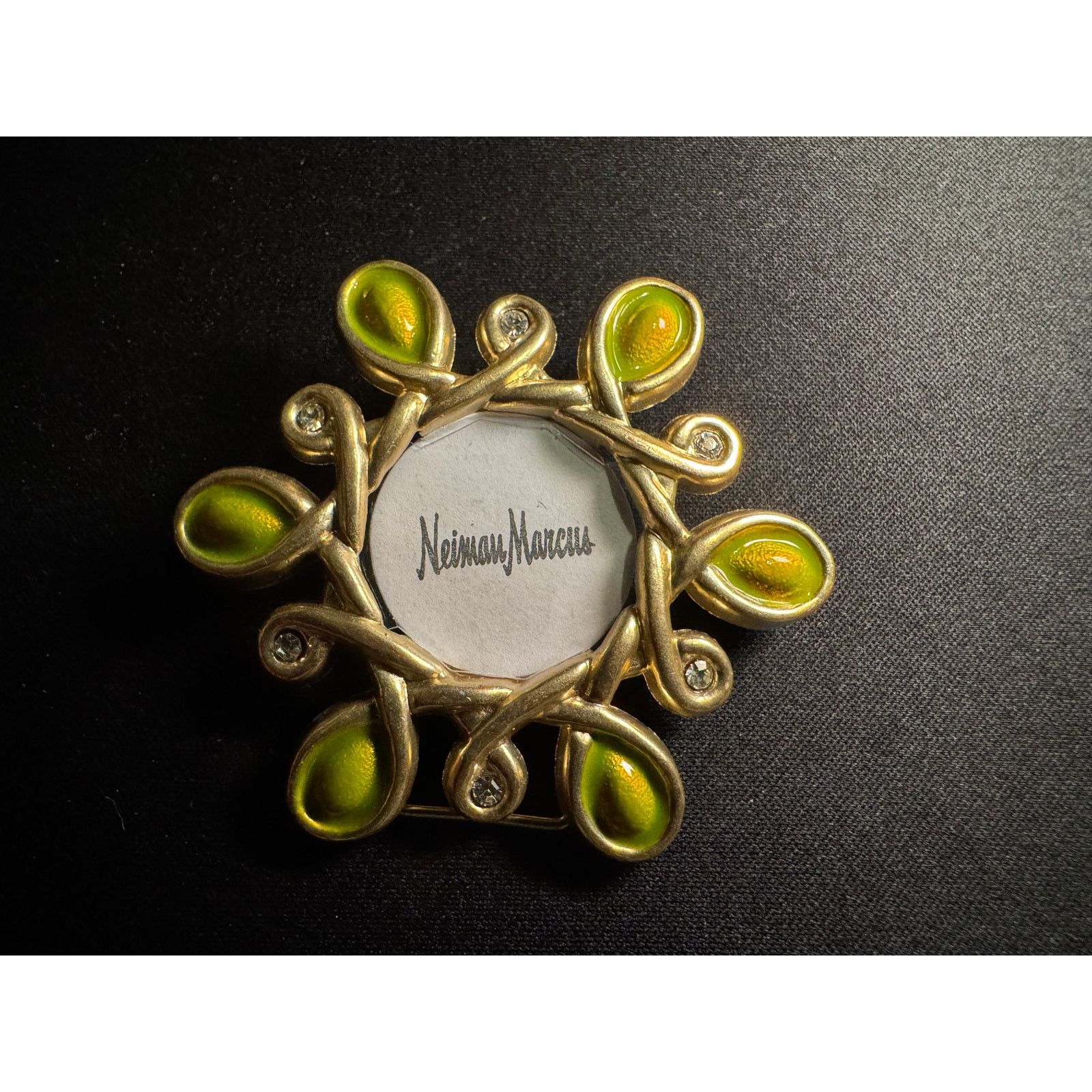 Neiman Marcus Vintage Jay Strongwater Neiman Marcus Flower Photo Frame Size ONE SIZE - 2 Thumbnail