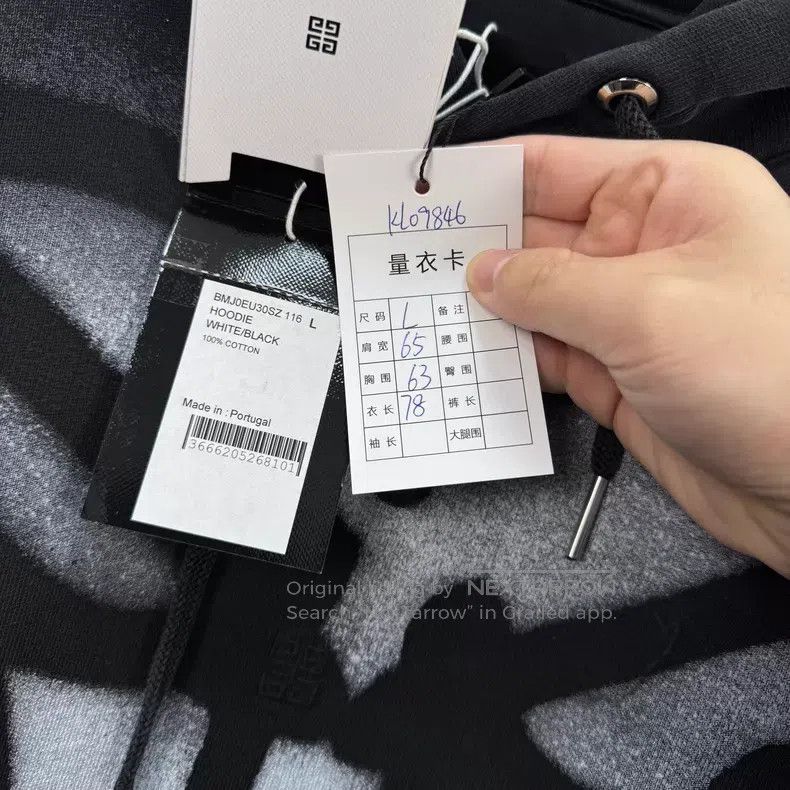 Givenchy Givenchy Chito collaboration dog graffiti washed hoodie Size US L / EU 52-54 / 3 - 8 Thumbnail