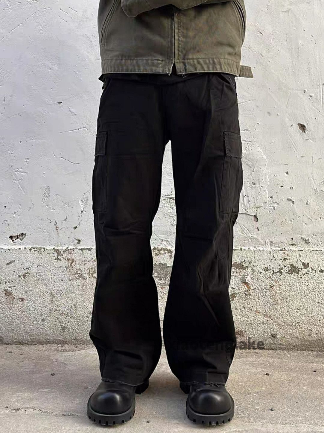 Designer × Vintage ut outdoor sports military tactical flared cargo pants Size US 30 / EU 46 - 4 Thumbnail