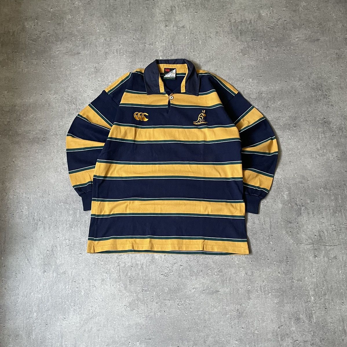 Canterbury of New Zealand Wallabies Australia Canterbury Vtg 00s Rugby Polo Jersey Size US XL / EU 56 / 4 - 1 Thumbnail