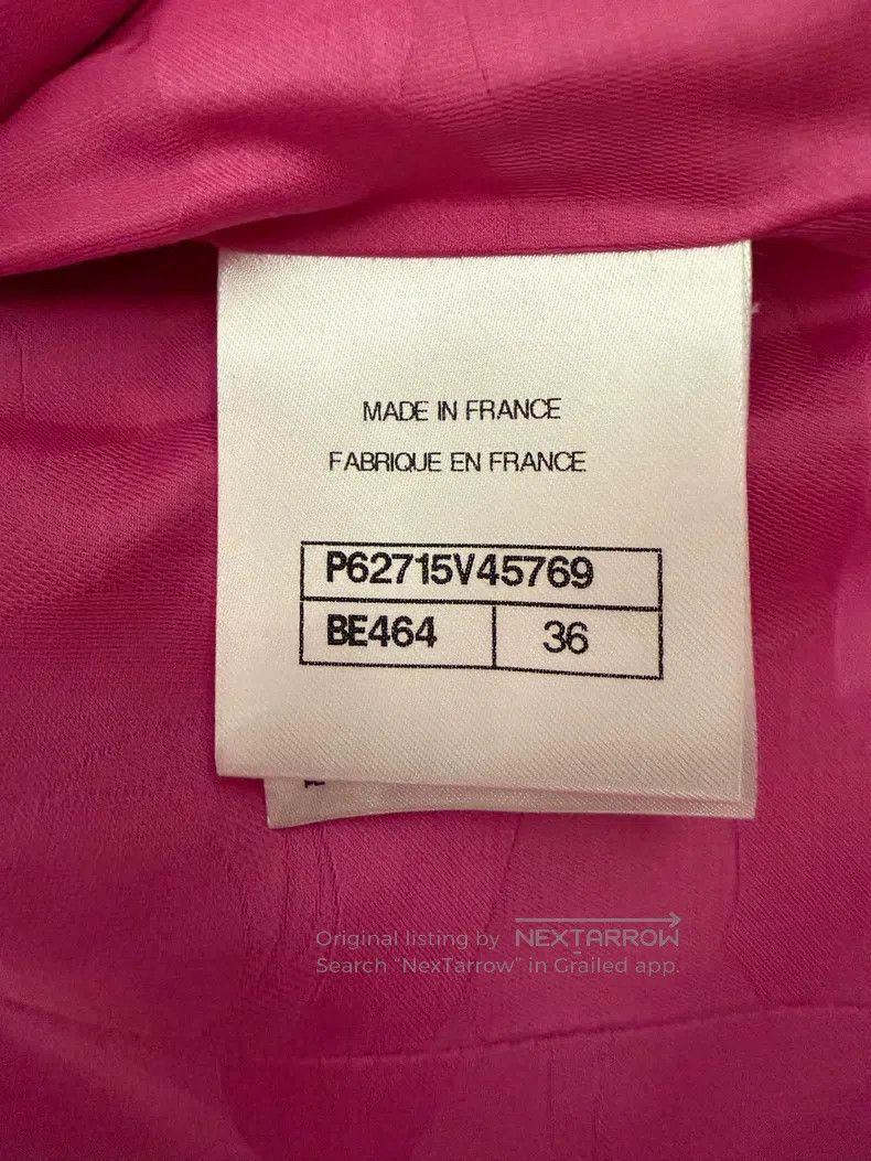 Chanel Chanel 20 early spring show rose pink tweed jacket Size XS / US 0-2 / IT 36-38 - 4 Thumbnail