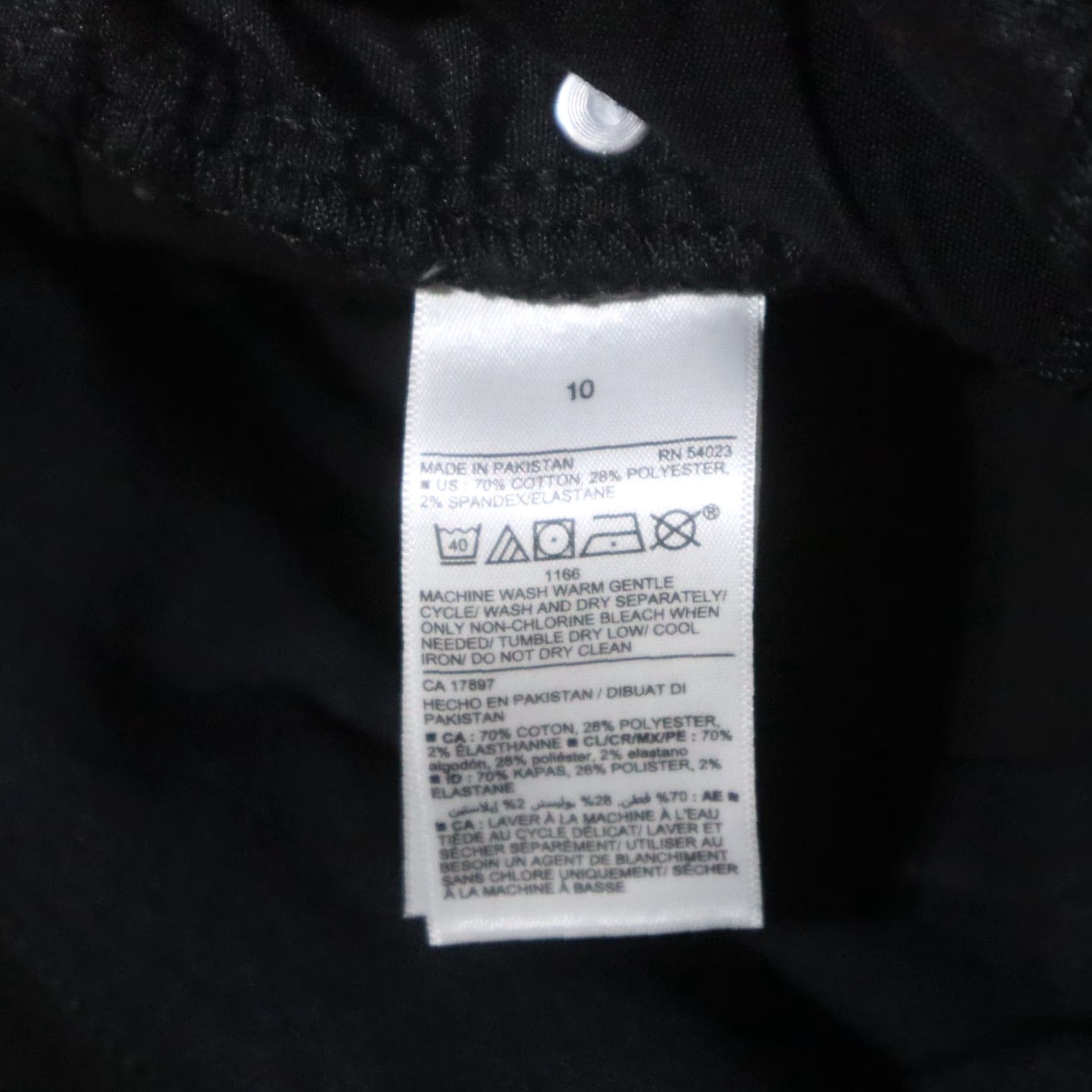 Old Navy OLD NAVY Maternity Skinny Jeans Womens Size 10 Black Denim Rock Star Maternity Stretch High Rise 10 Womens Jeans Size 32" / US 10 / IT 46 - 4 Thumbnail