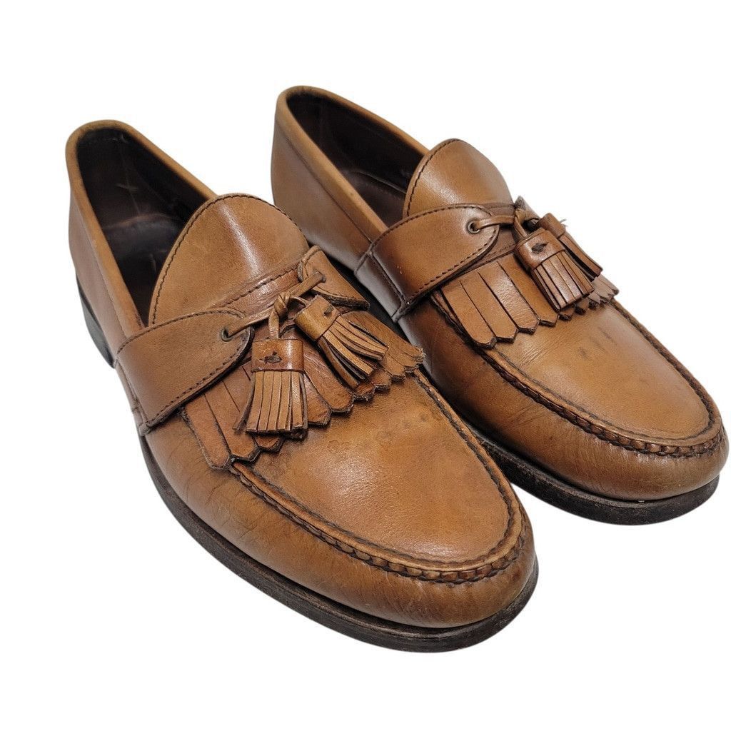 Allen Edmonds Allen Edmonds Enfield Tassel Loafers Size 12 Men's Brown Size US 12 / EU 45 - 4 Thumbnail