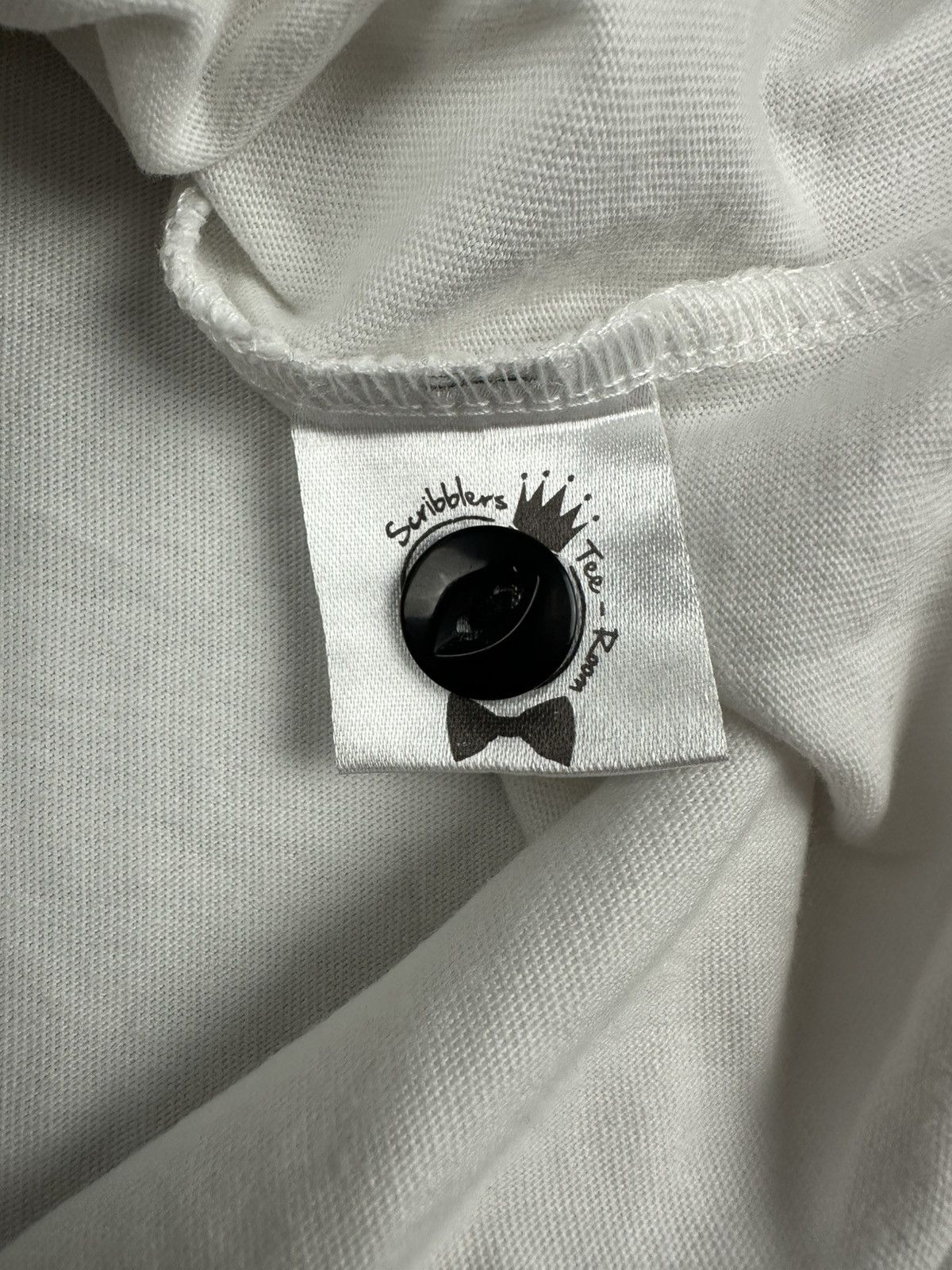 Designer Scribblers Baseball Shirt Faux Leather Trim & Embroidery Size US L / EU 52-54 / 3 - 8 Thumbnail