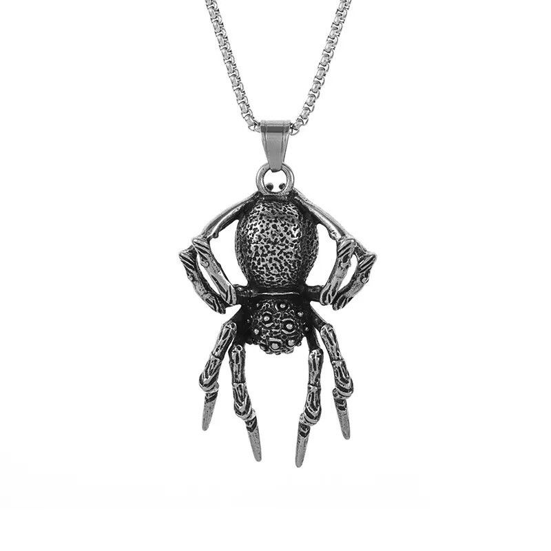 Vintage Vintage Spider Chain Pendant Necklace Size ONE SIZE - 5 Thumbnail