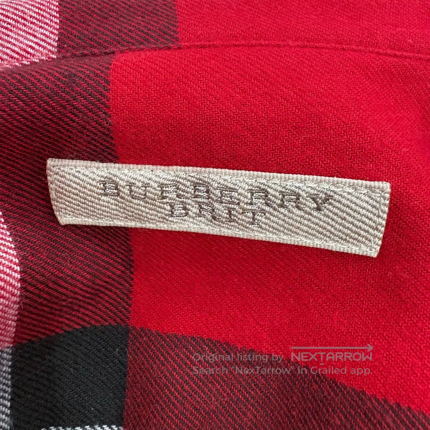 Burberry Burberry Checkered Full-Print Pointed Collar Single-Button Size US M / EU 48-50 / 2 - 3 Thumbnail
