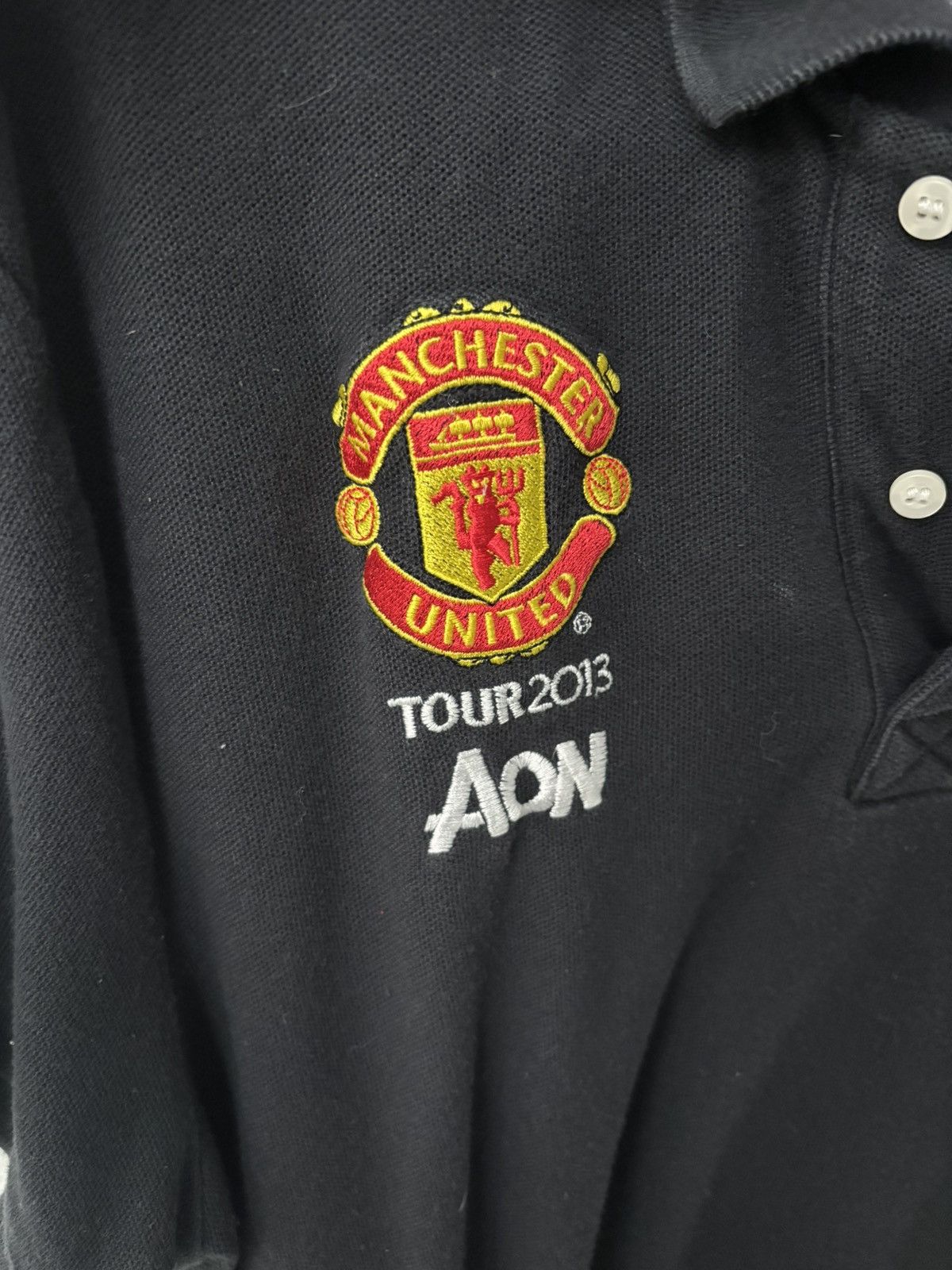 Nike Manchester United 2013 tour polo shirt Size US L / EU 52-54 / 3 - 2 Thumbnail