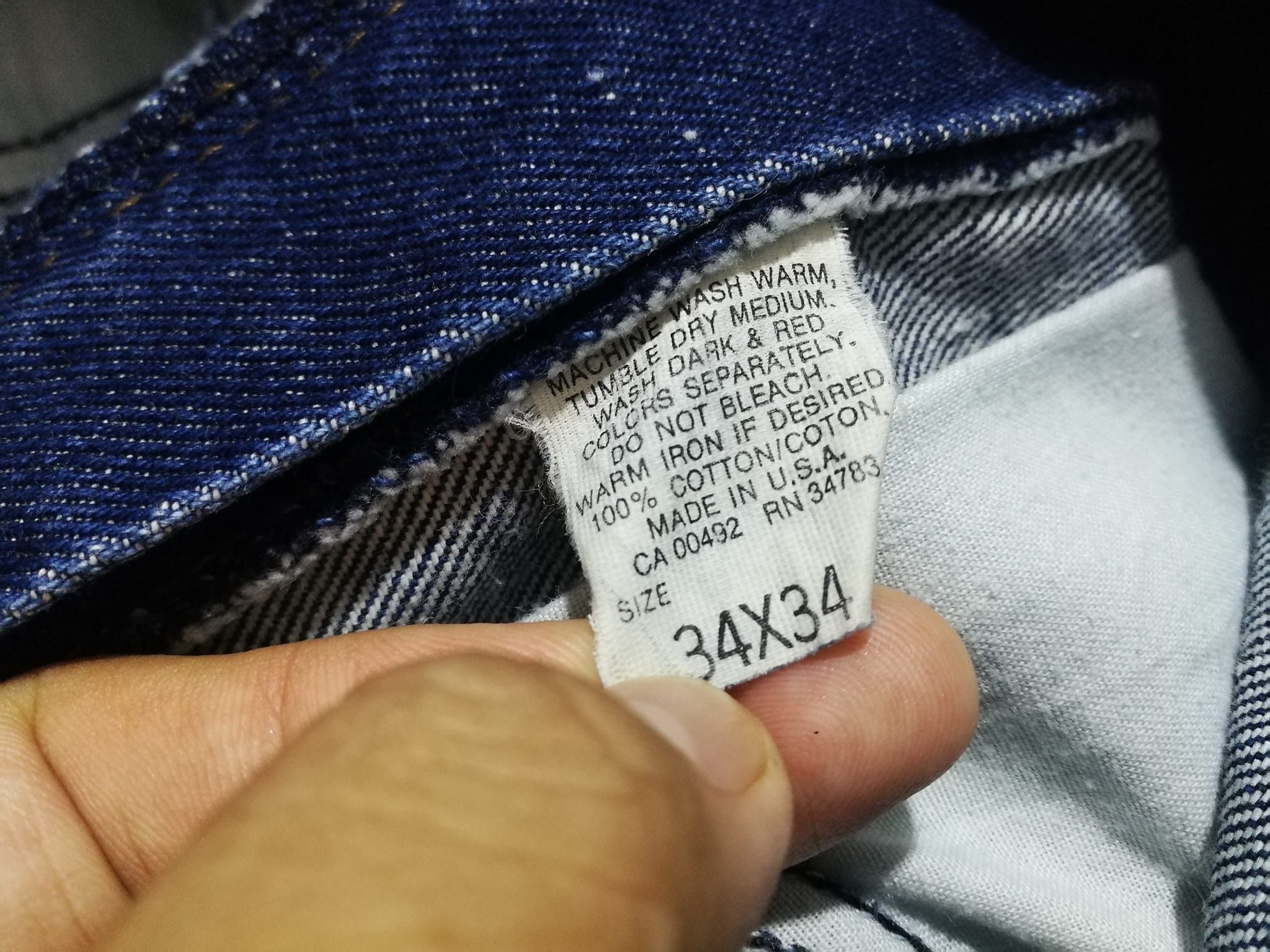 Lee × Vintage Vintage lee riders 80s USA made w32 Size US 32 / EU 48 - 4 Thumbnail
