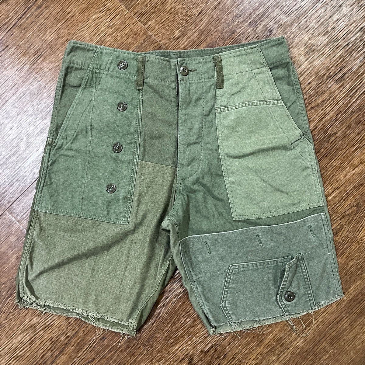 Needles Rebuild by Needles Japan Altered To Shorts Military Pants Size US 32 / EU 48 - 1 Thumbnail