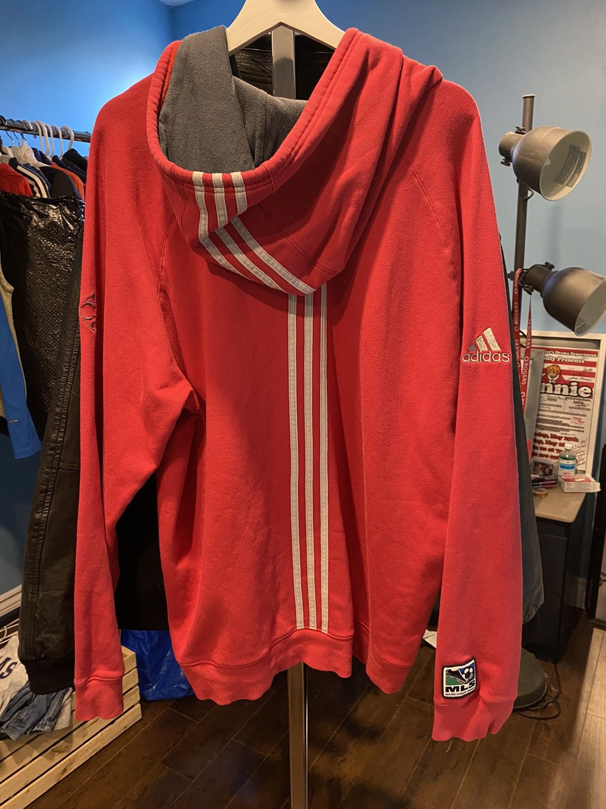 Adidas × Vintage Vintage adidas Tfc hoodie Size US L / EU 52-54 / 3 - 2 Thumbnail
