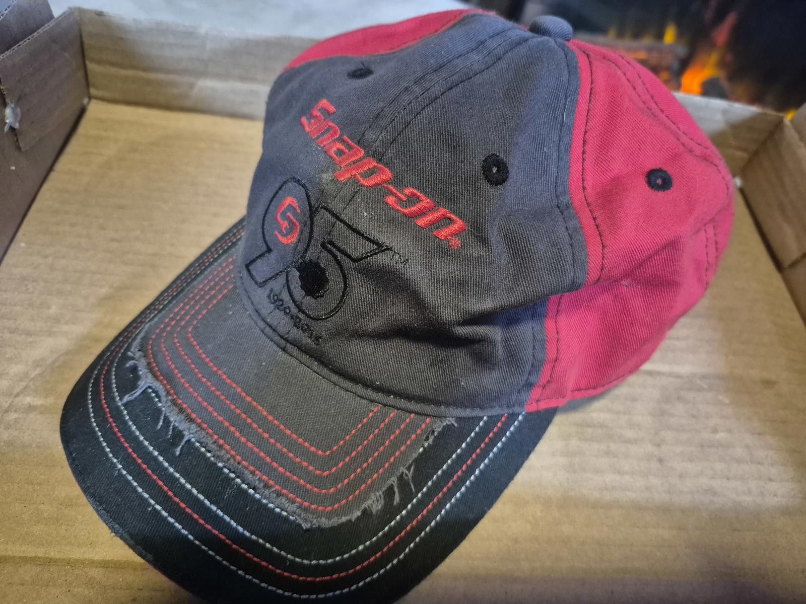 Designer Snap-On Tools 95th Anniversary Hat Cap OSFA Adjustable Size ONE SIZE - 1 Thumbnail