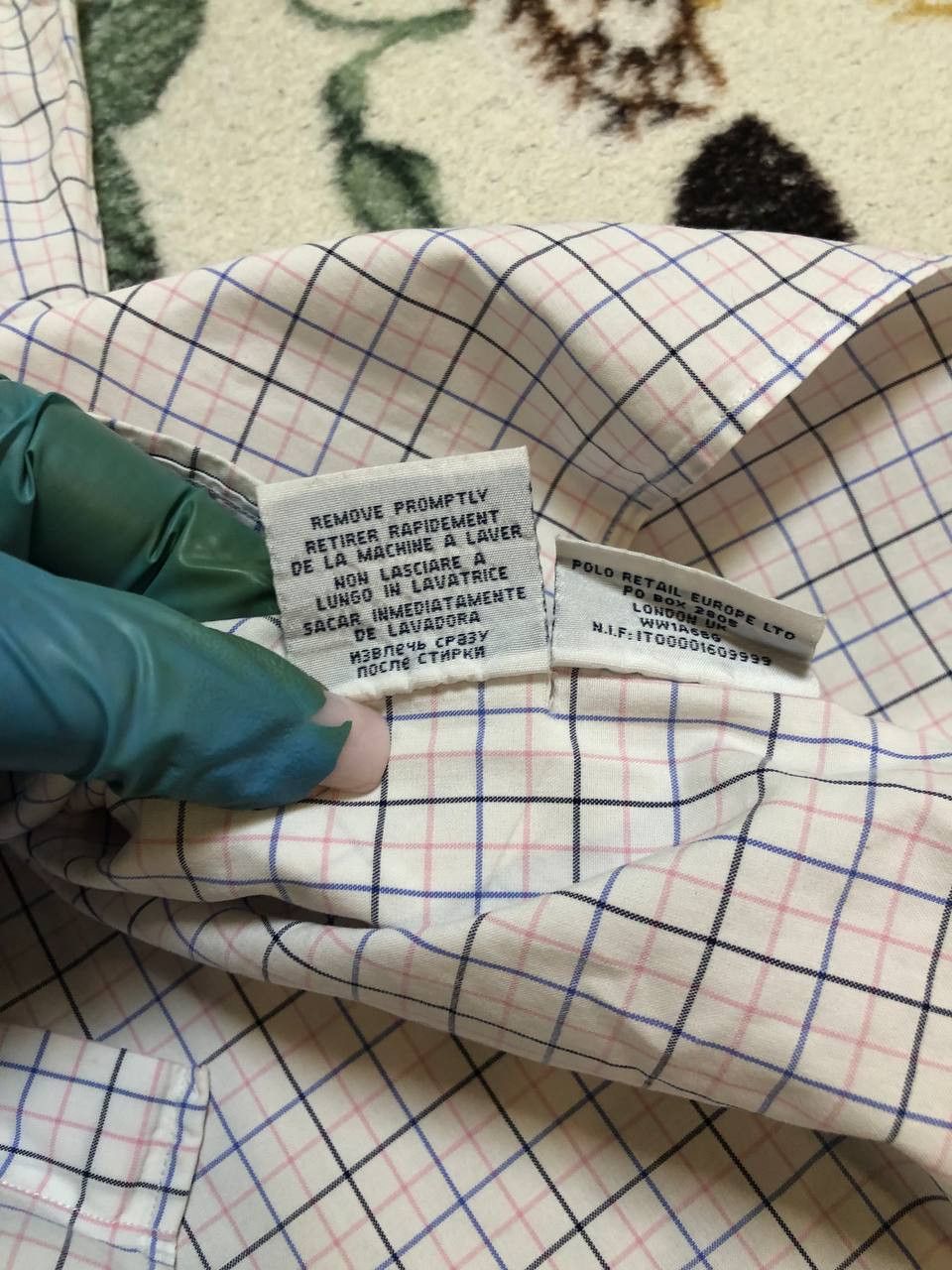 Polo Ralph Lauren Polo Ralph Lauren Vintage shirt for Man Man Long Size US XL / EU 56 / 4 - 10 Thumbnail