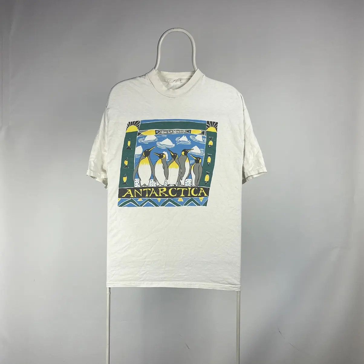 Band Tees Vintage Art T-shirt Antarctica 90s size Medium Size US M / EU 48-50 / 2 - 1 Thumbnail