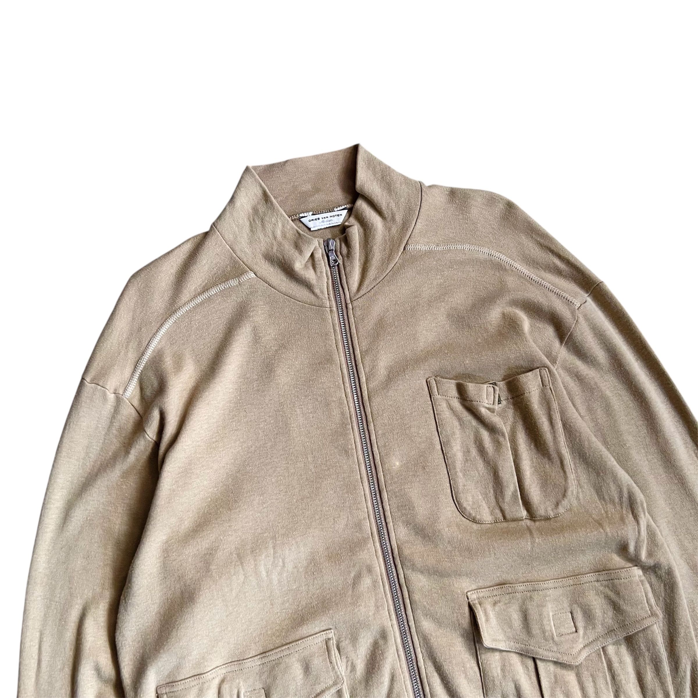 Dries Van Noten Dries Van Noten Sweat Tactical Pocket Zip Jacket Size US M / EU 48-50 / 2 - 2 Thumbnail