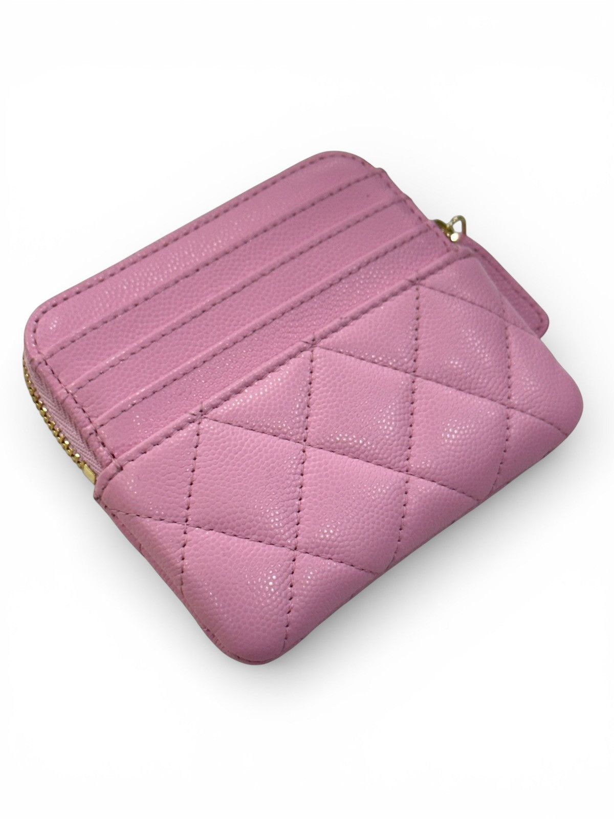 Chanel CHANEL Zip Coin Purse Pink 25K Size ONE SIZE - 8 Thumbnail