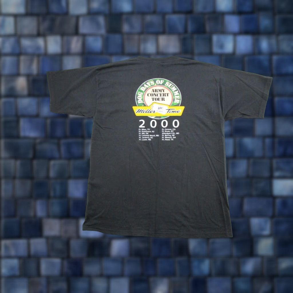 Vintage VINTAGE 2000 Y2K Dog Days of Summer Army Concert Tour Black Shirt Men's XL Shirt Mens XL Black Army 2000s Size US XL / EU 56 / 4 - 1 Thumbnail
