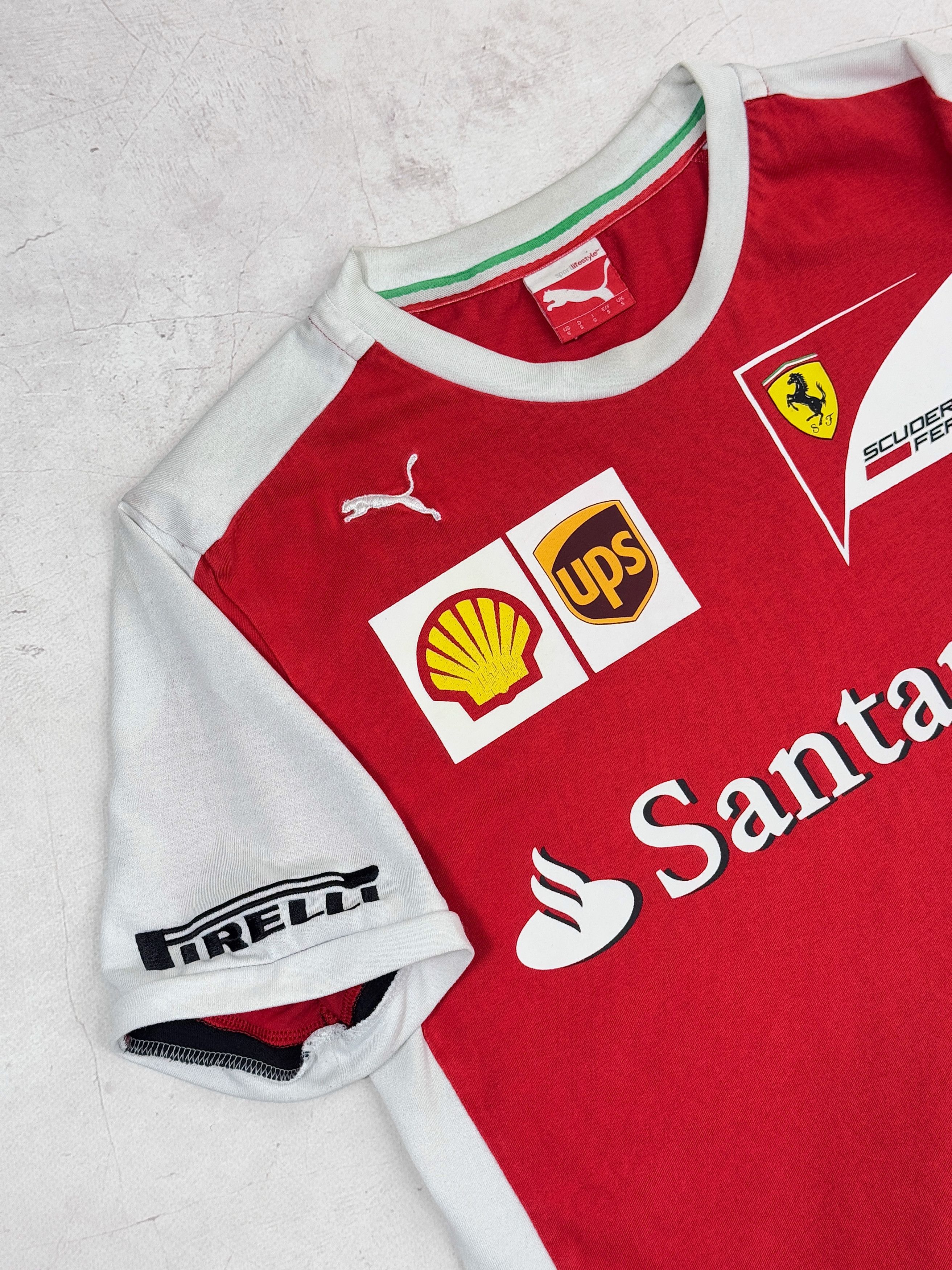 Ferrari × Formula 1 × Puma Puma x Scuderia Ferrari T-Shirt F1 Team Santander Racing Size US S / EU 44-46 / 1 - 5 Thumbnail