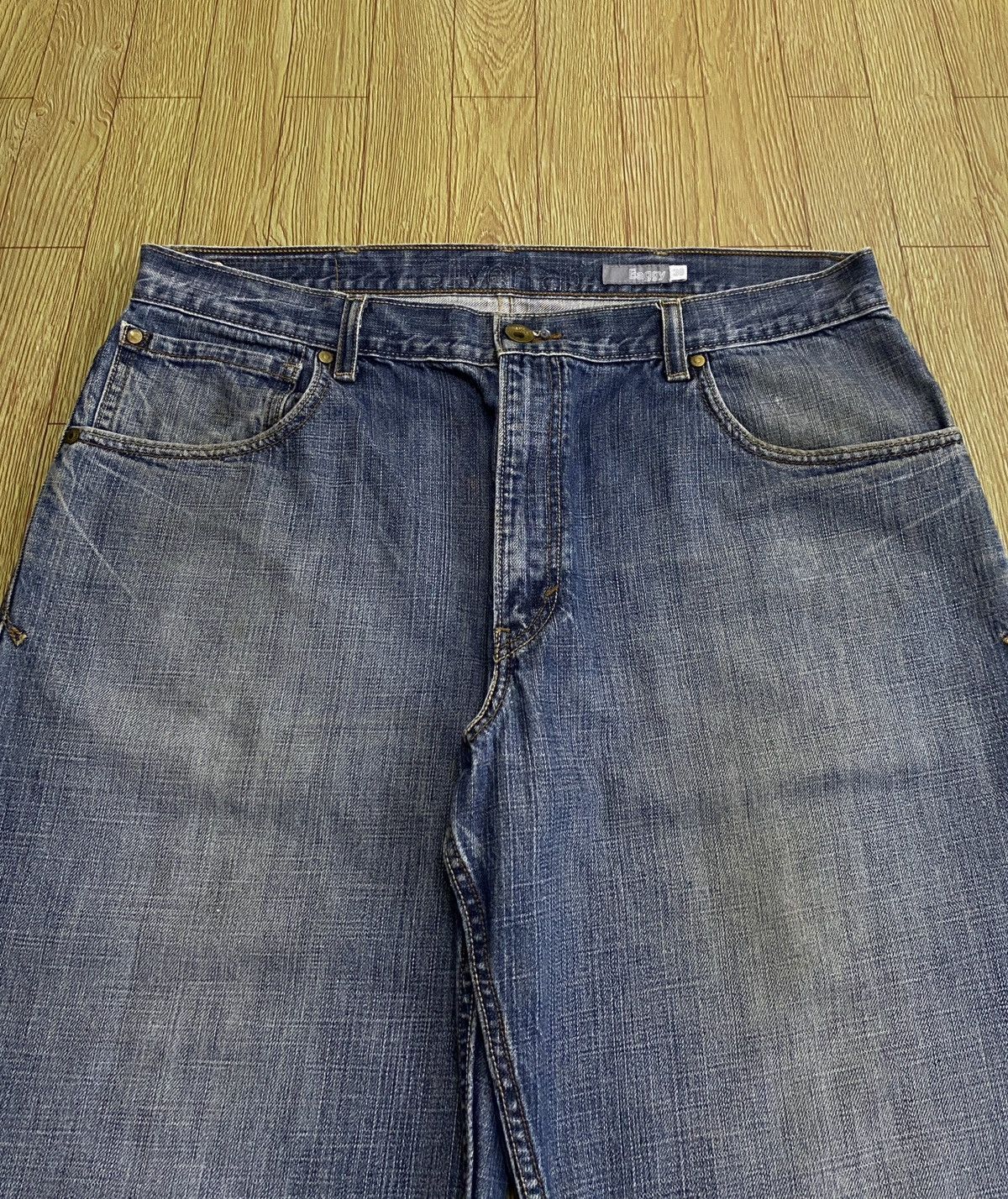 Levi's Rare Design Vintage Brand Levis SilverTab Baggy Jeans 2000s Size US 38 / EU 54 - 3 Thumbnail