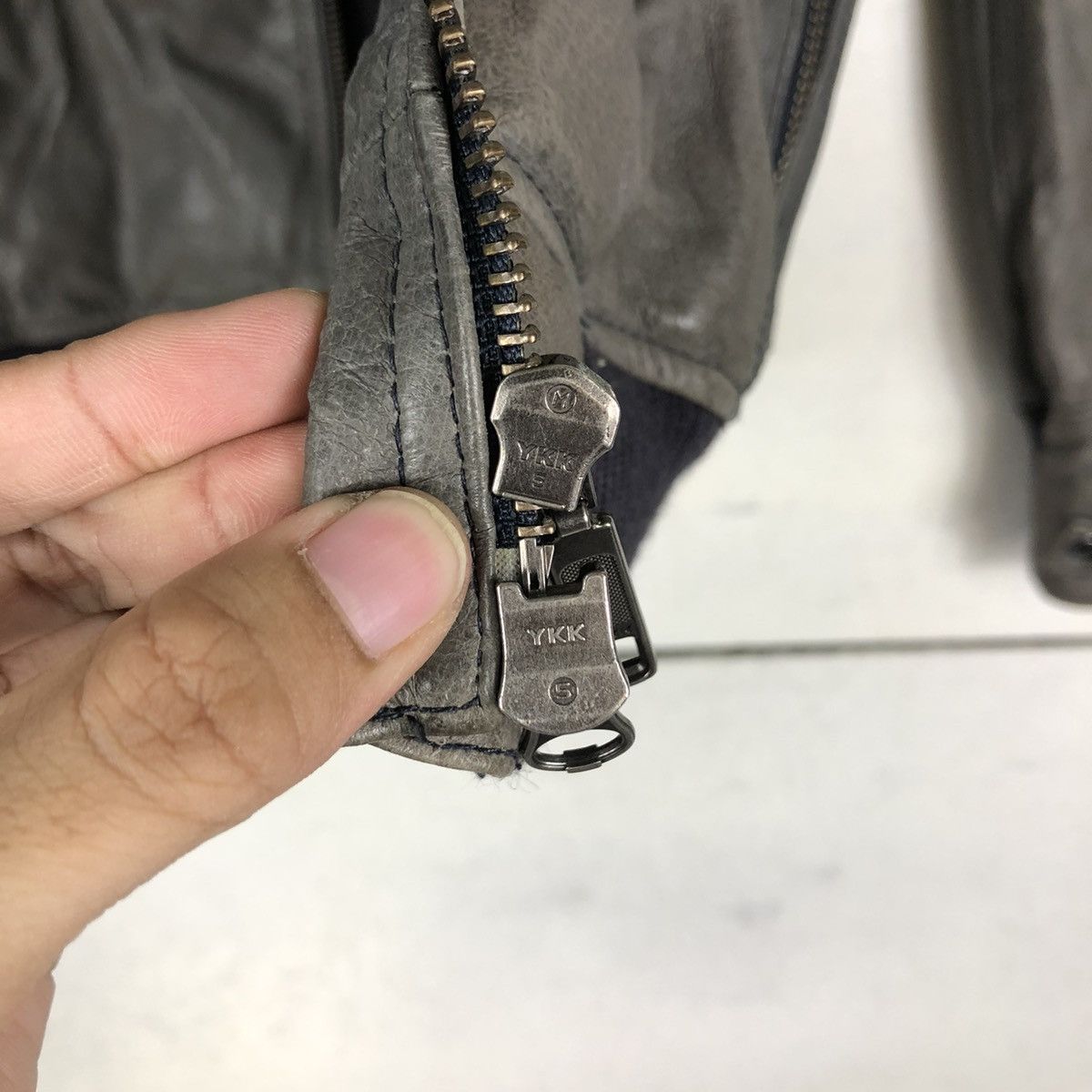 Japanese Brand 🔥VINTAGE CROPPED BIKER LEATHER JACKET PIGSKINS LIDAH JAPAN Size US S / EU 44-46 / 1 - 19 Thumbnail