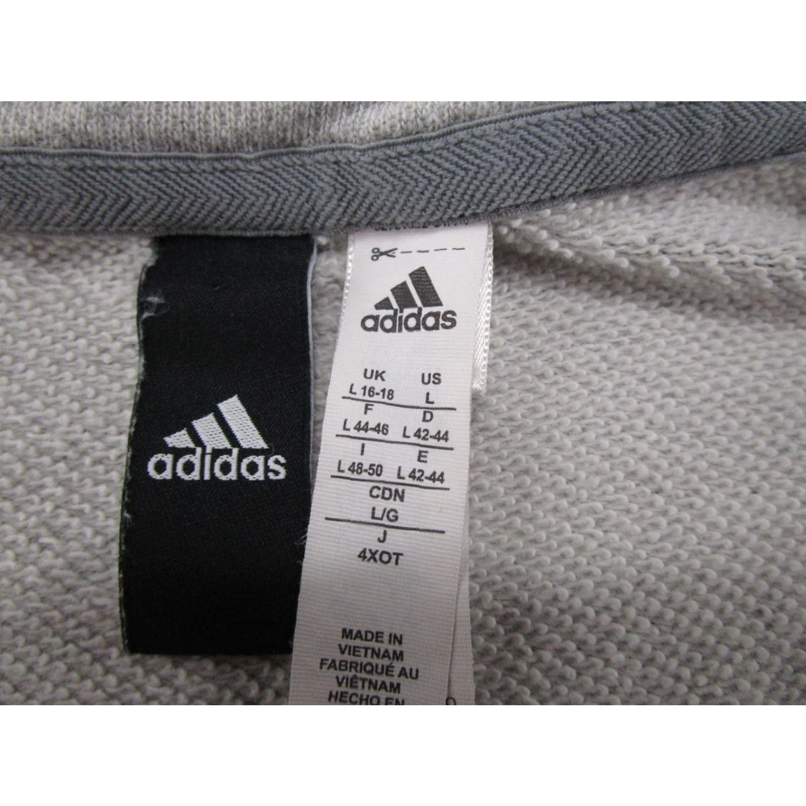 Adidas Adidas Sweatshirt Street Crop Short Sleeve Sport Gray L Women Pullover Activewear Casual Sports Size L / US 10 / IT 46 - 3 Thumbnail