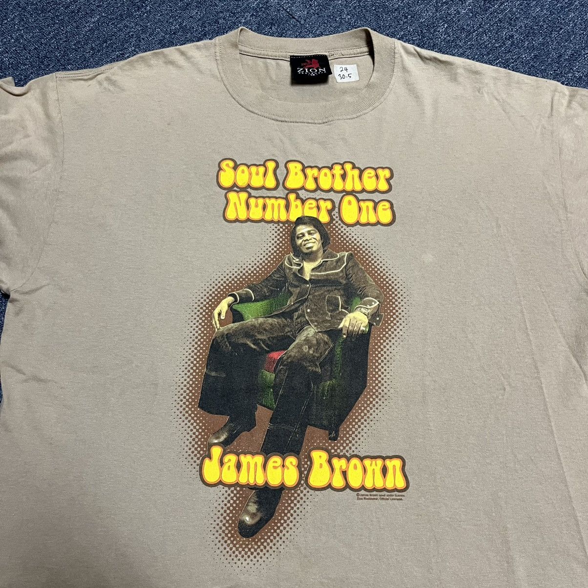 Band Tees Vintage James Brown “Soul Brother Number One” Size US XL / EU 56 / 4 - 2 Thumbnail