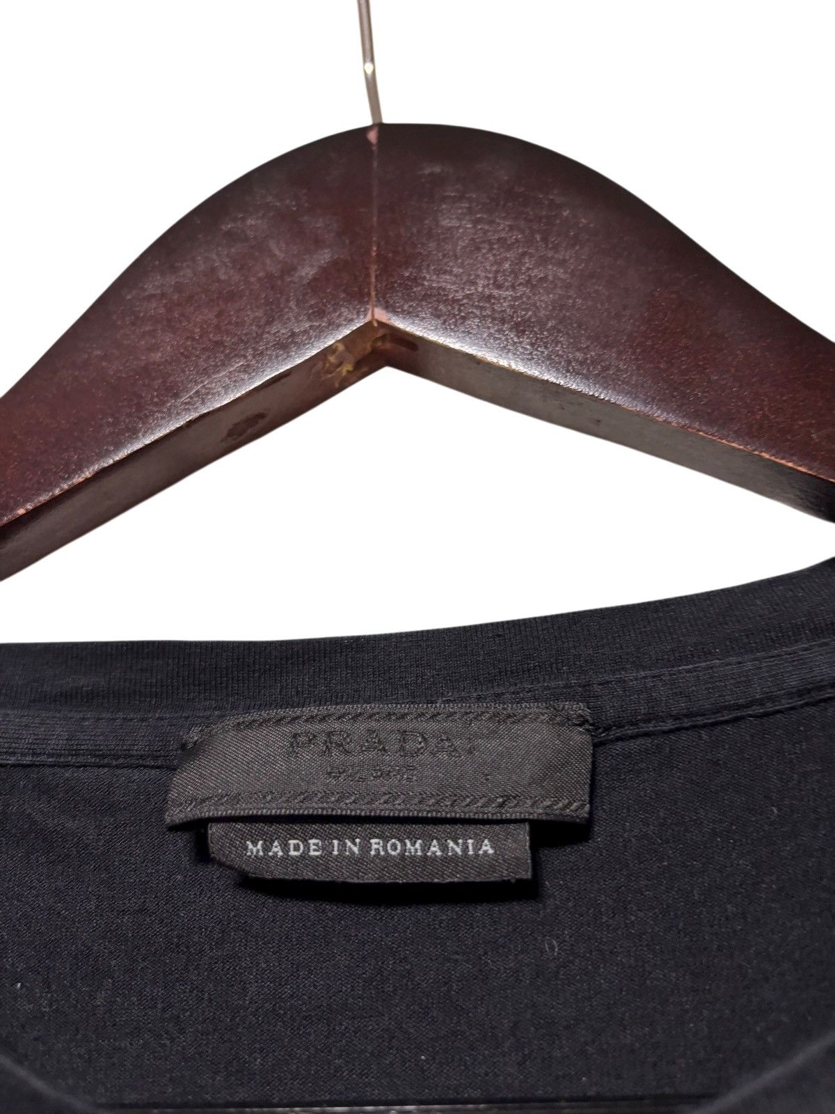 Prada Prada Nylon Pocket Tee Mens Size Medium Black Size US M / EU 48-50 / 2 - 4 Thumbnail