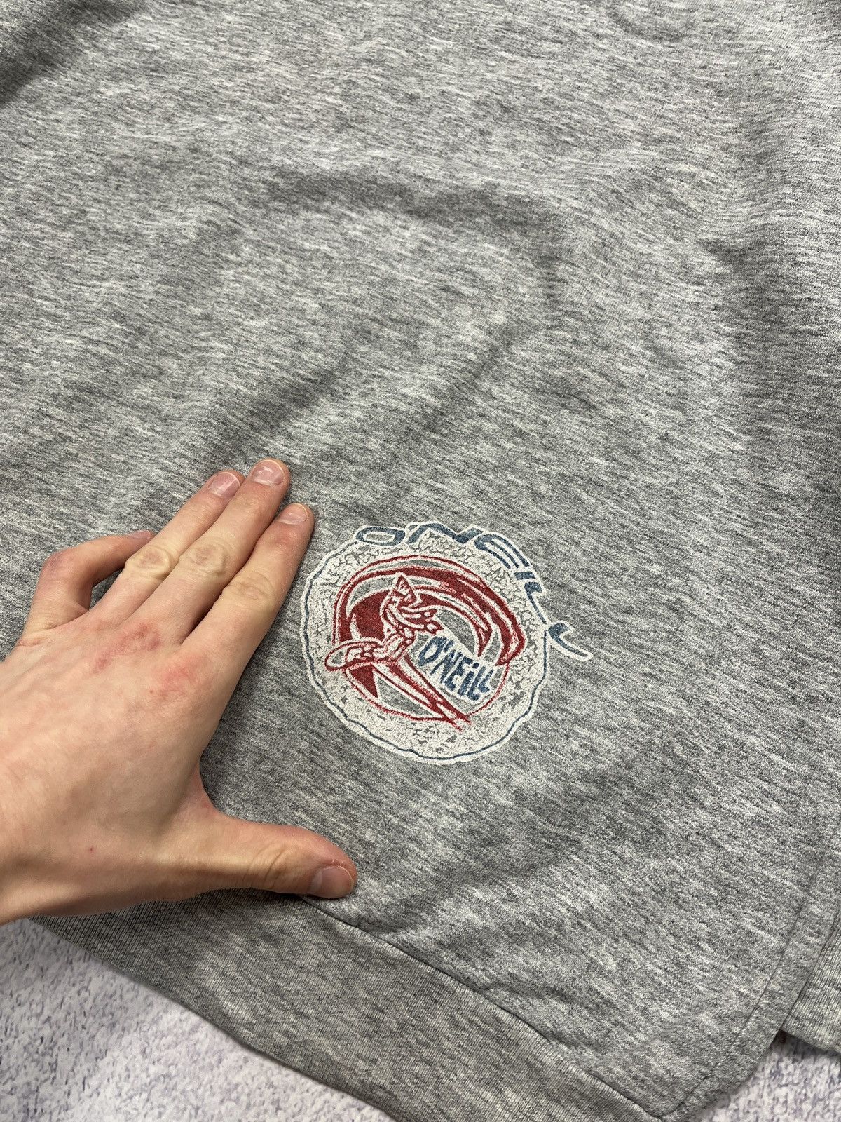 O'Neill × Vintage Oneil Vintage Sweatshirt Y2k Style Big Back Logo Longsleeve Size US M / EU 48-50 / 2 - 8 Thumbnail