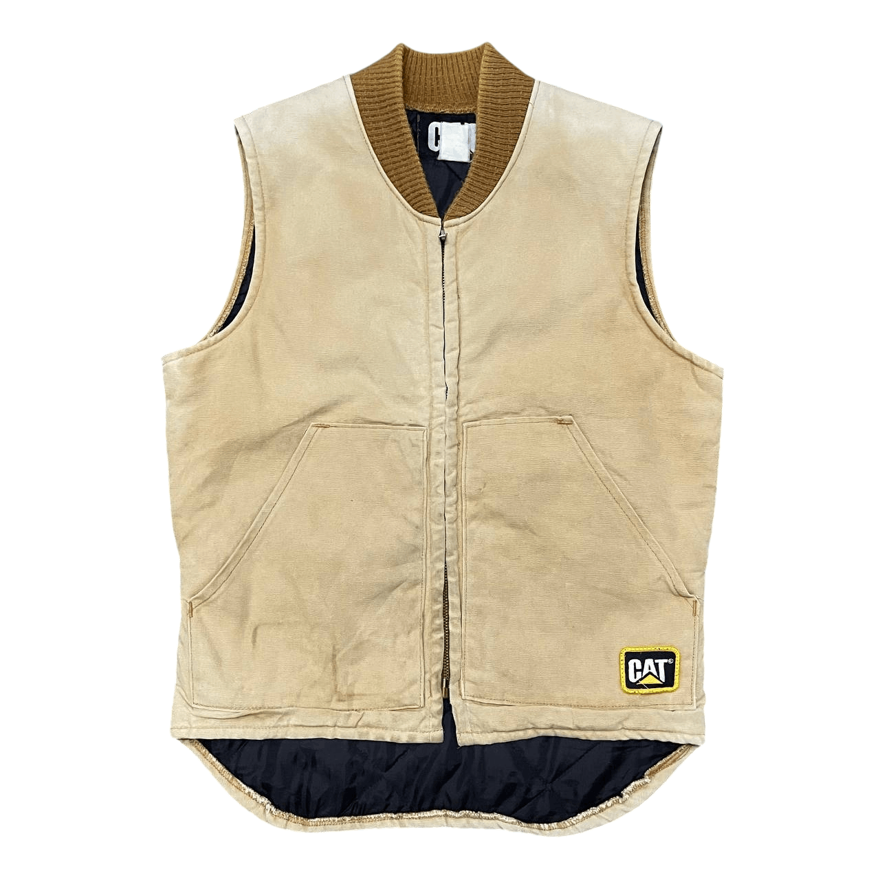 Caterpillar Vintage Cat Caterpillar Canvas Vest Size US M / EU 48-50 / 2 - 1 Thumbnail