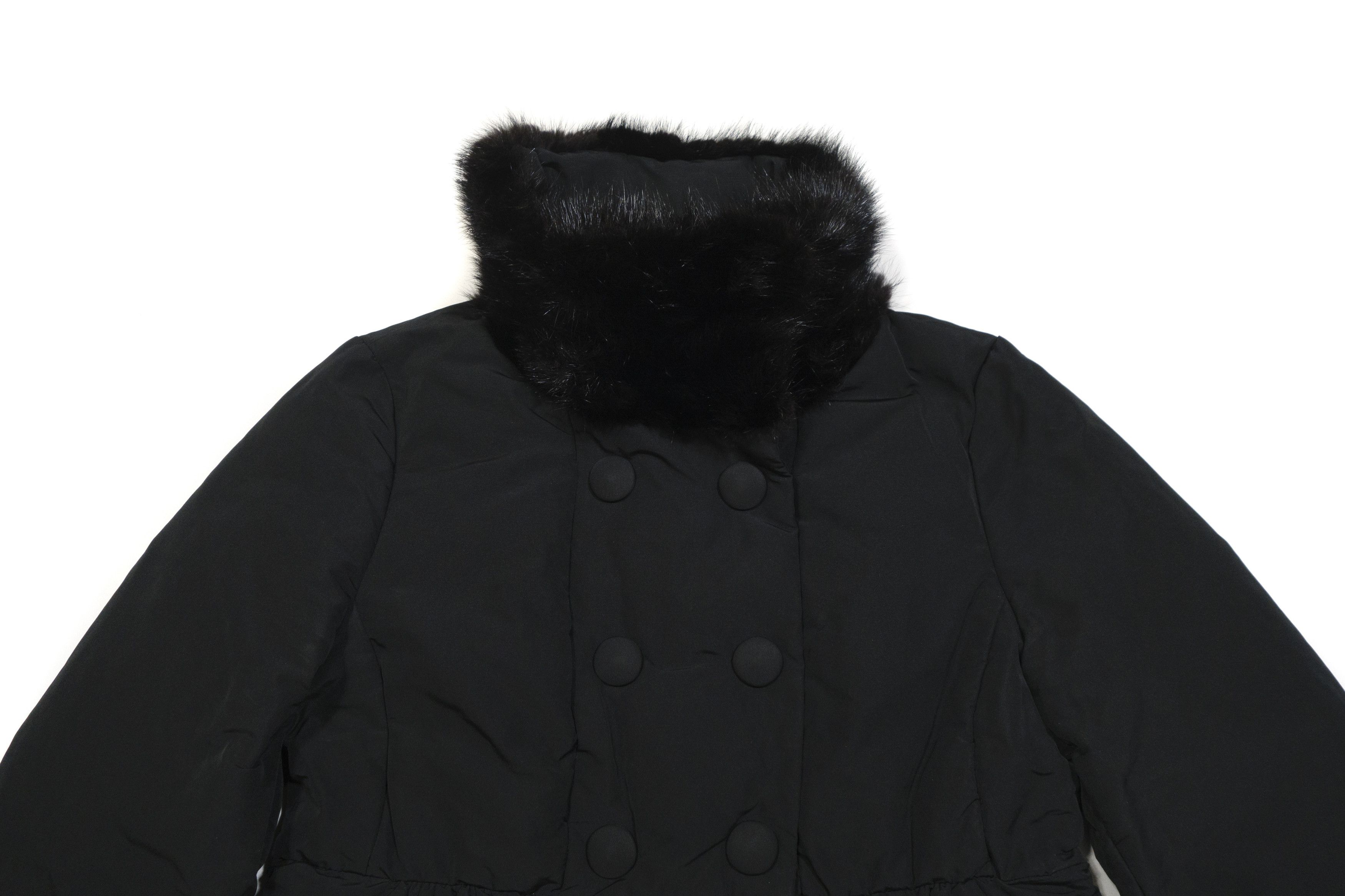 Moncler Feuilles Goose Down Fur Jacket Size L / US 10 / IT 46 - 3 Thumbnail