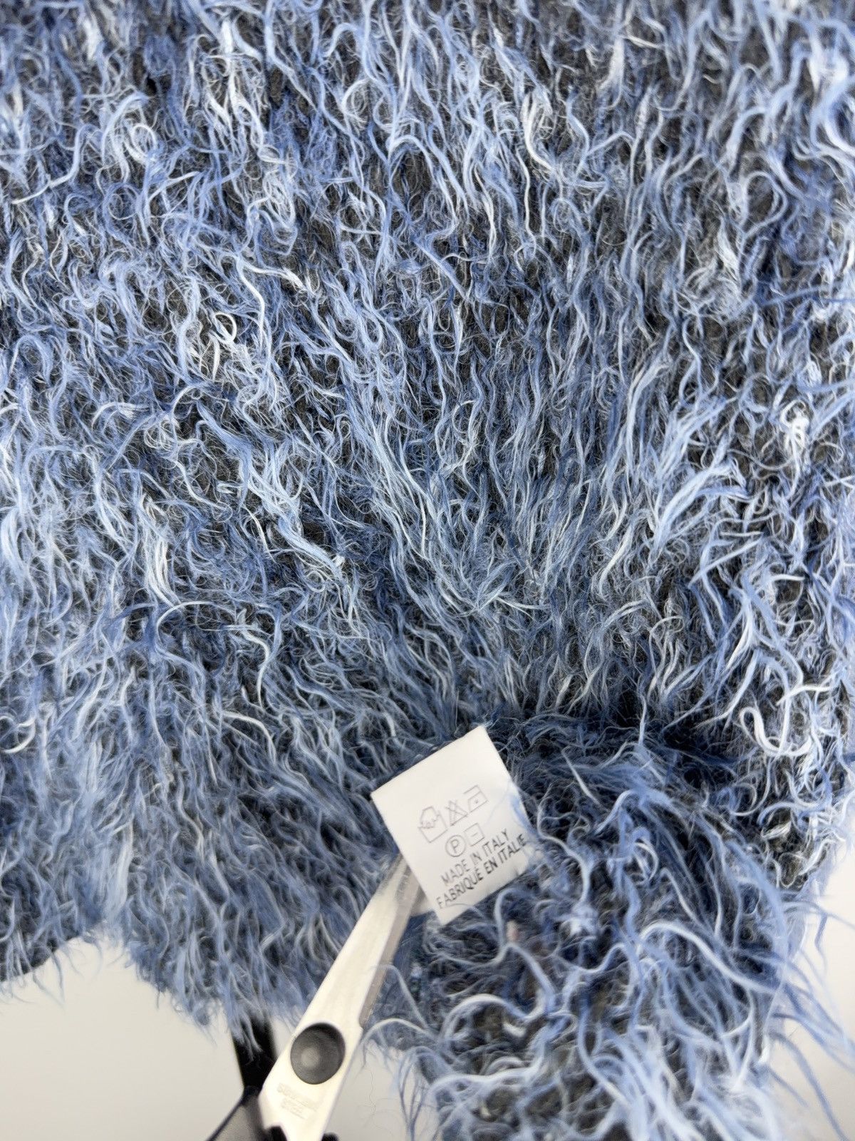 Vintage Retro Fuzzy Mohair Sweater Avant Garde Japanese style Y2K Size M / US 6-8 / IT 42-44 - 7 Thumbnail