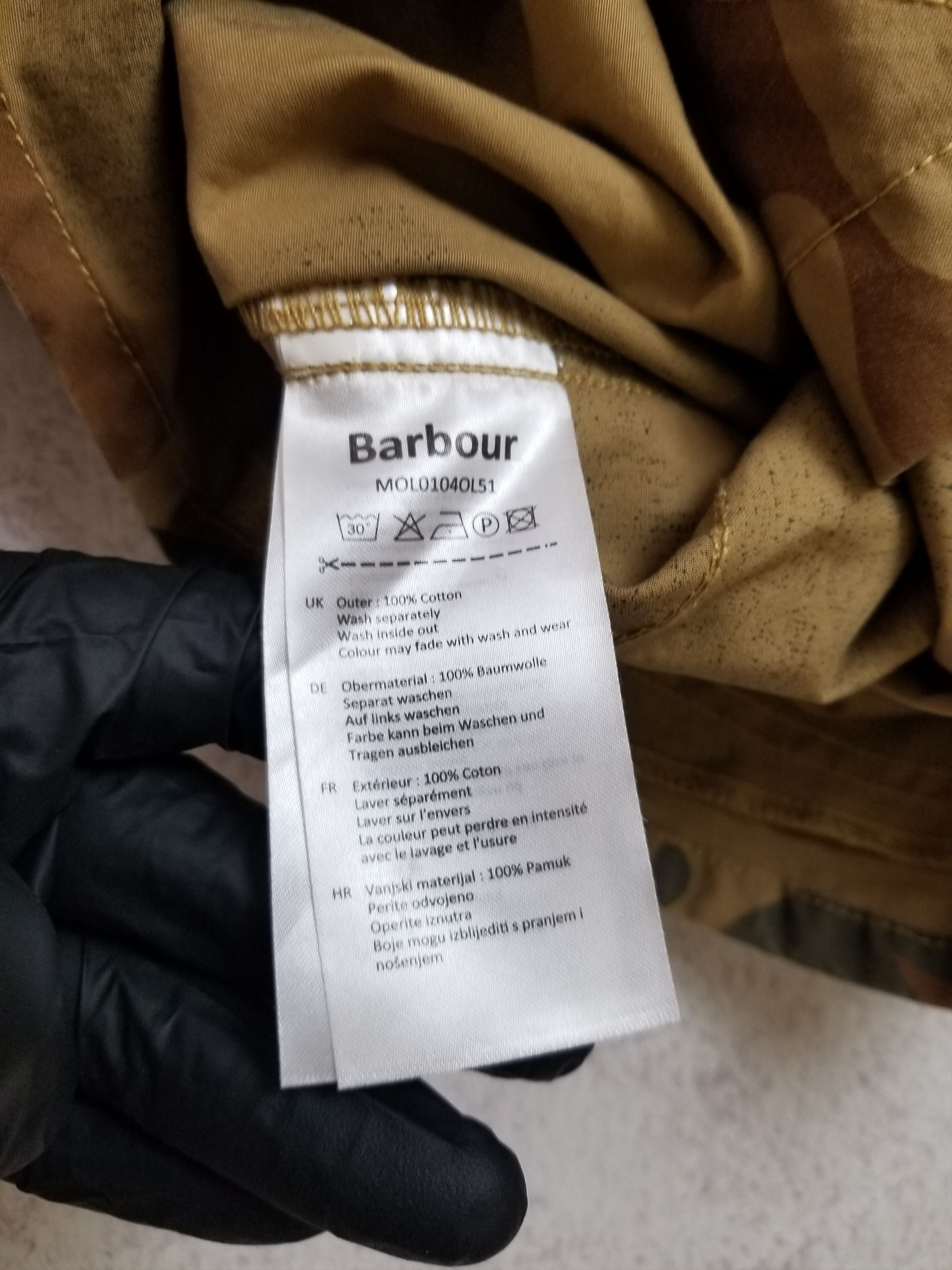 Barbour Barbour Haritage Camouflage Heavy Overshirt Cotton Jacket Size US M / EU 48-50 / 2 - 13 Thumbnail