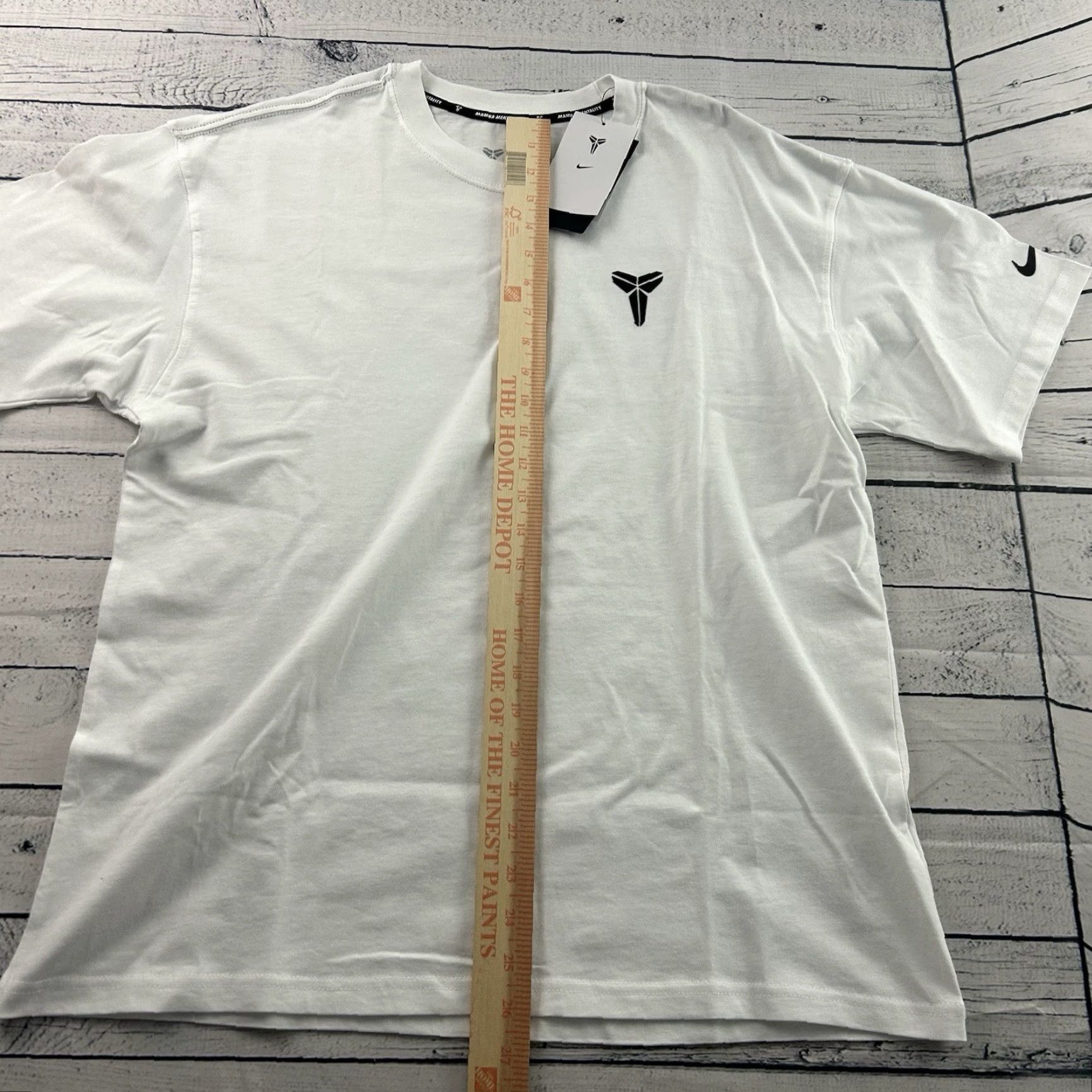 Nike NEW Nike Kobe Mama Mentality Short Sleeve T Shirt Men's Medium White Size US M / EU 48-50 / 2 - 2 Thumbnail